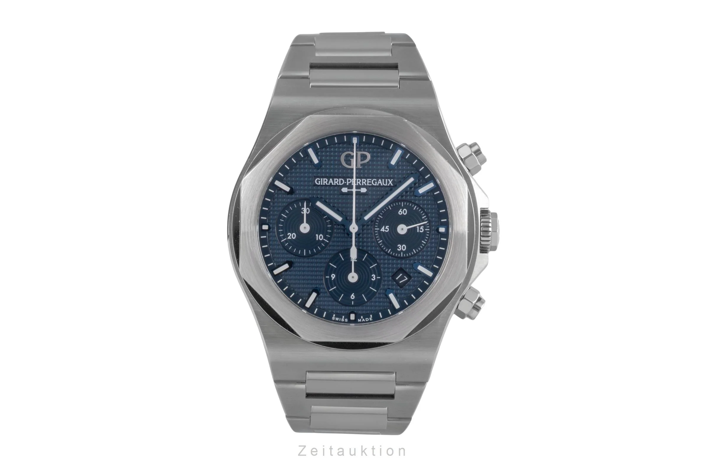 Girard Perregaux Laureato chronograph steel automatic men's watch 81020-11-431-11A	 LP: 19600EUR  [2502939] - Image 5