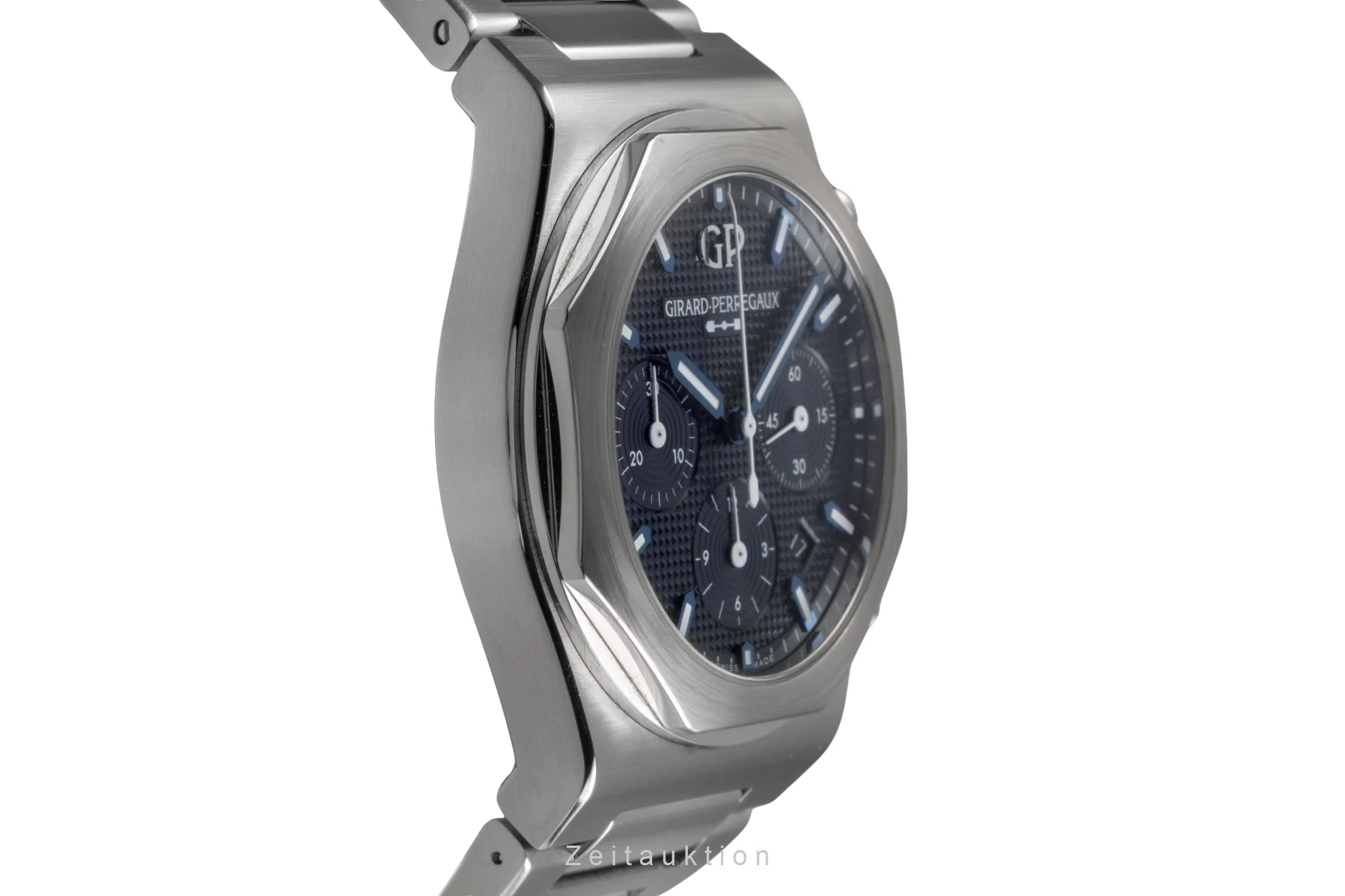 Girard Perregaux Laureato chronograph steel automatic men's watch 81020-11-431-11A	 LP: 19600EUR  [2502939] - Image 8