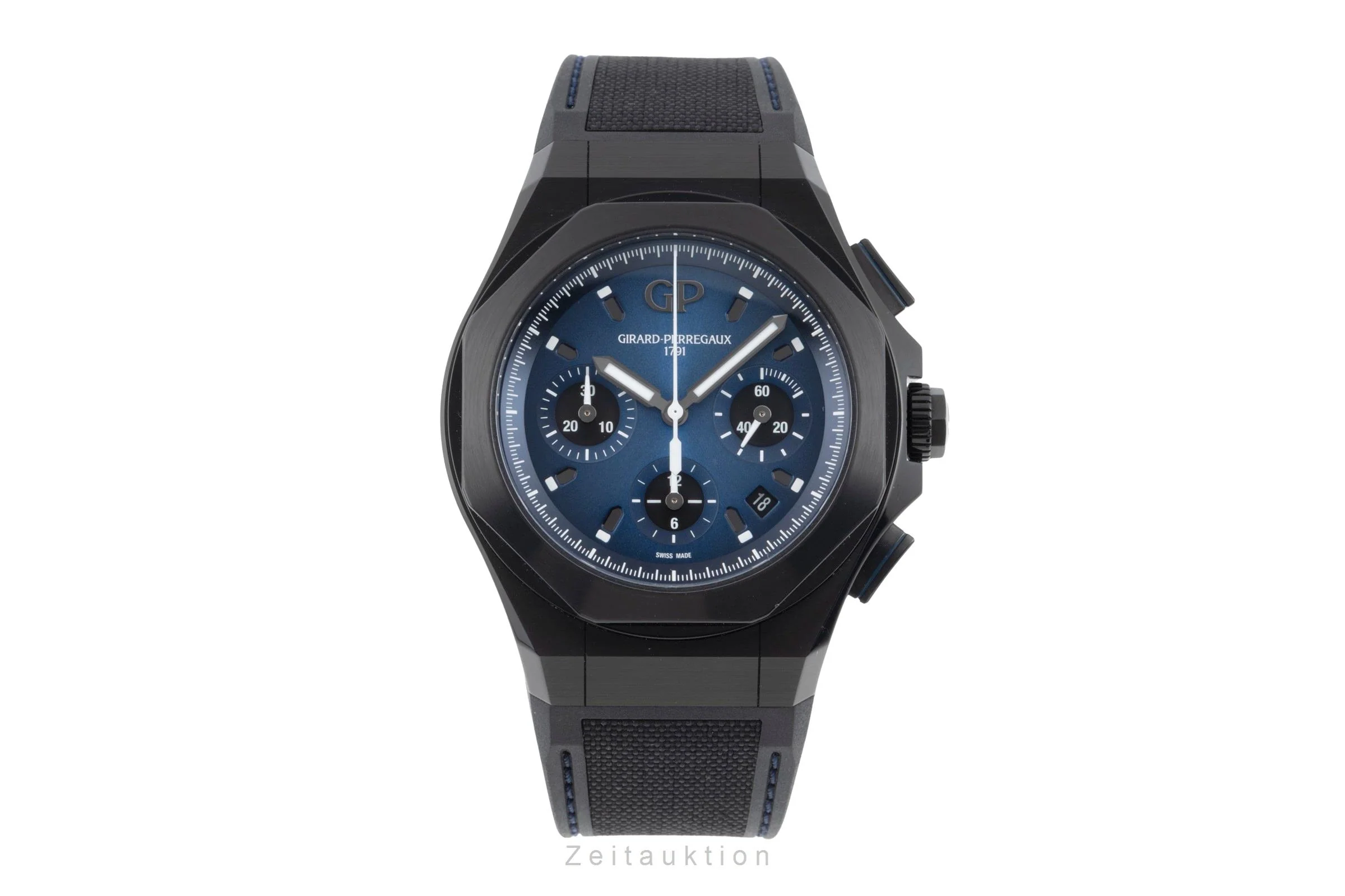 Girard Perregaux Laureato chronograph titanium automatic men's watch 81060-21-491-FH6A LP: 17100EUR  [2506777] - Image 5