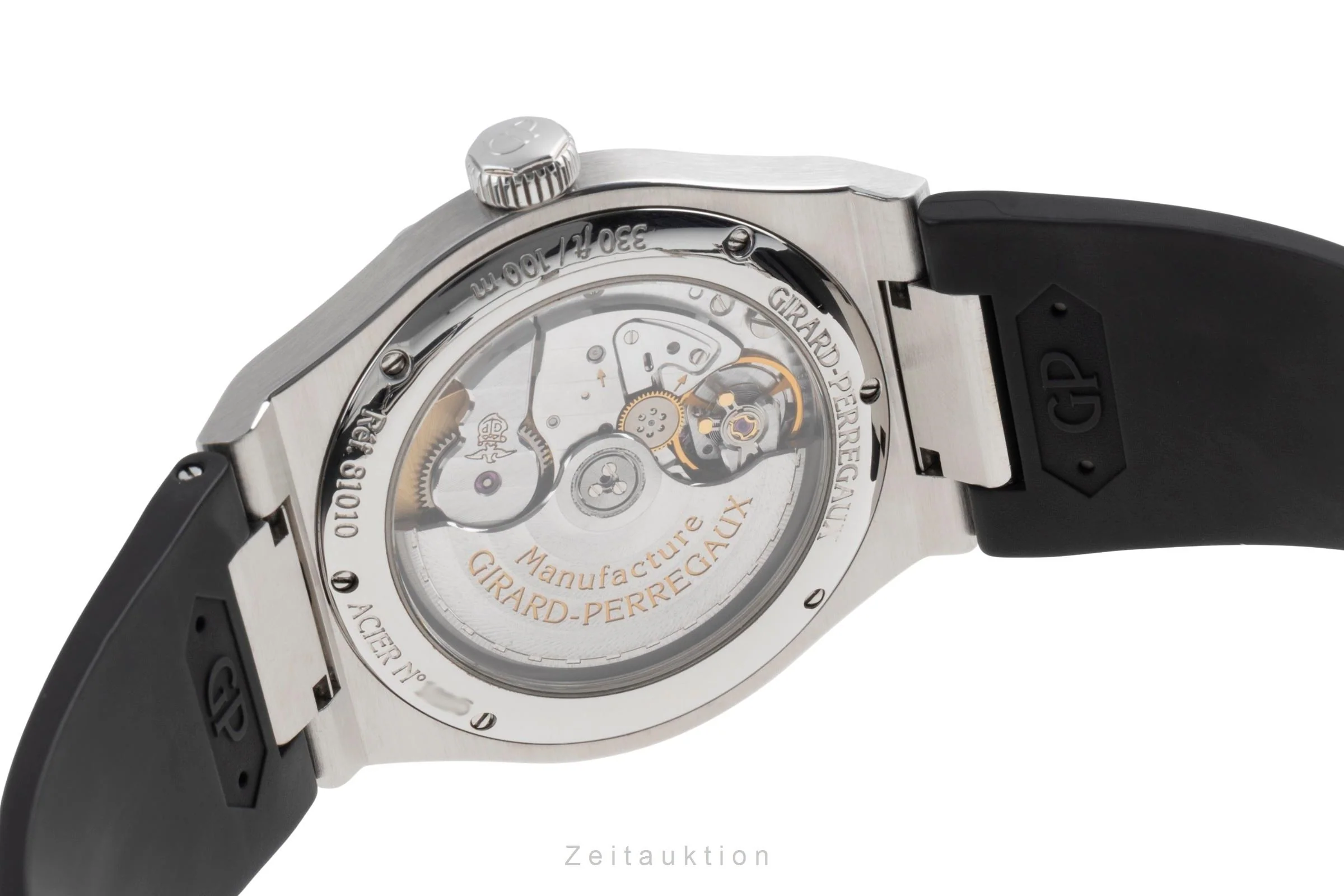 Girard Perregaux Laureato steel automatic men's watch 81010-11-131-BB6A  [2503807] - Image 12
