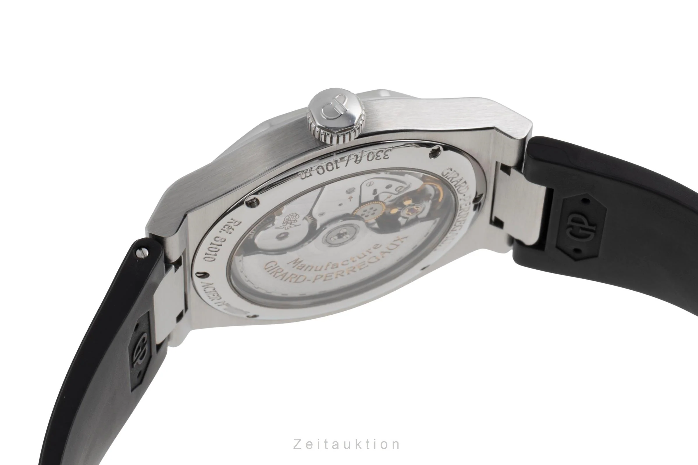 Girard Perregaux Laureato steel automatic men's watch 81010-11-131-BB6A  [2503807] - Image 13