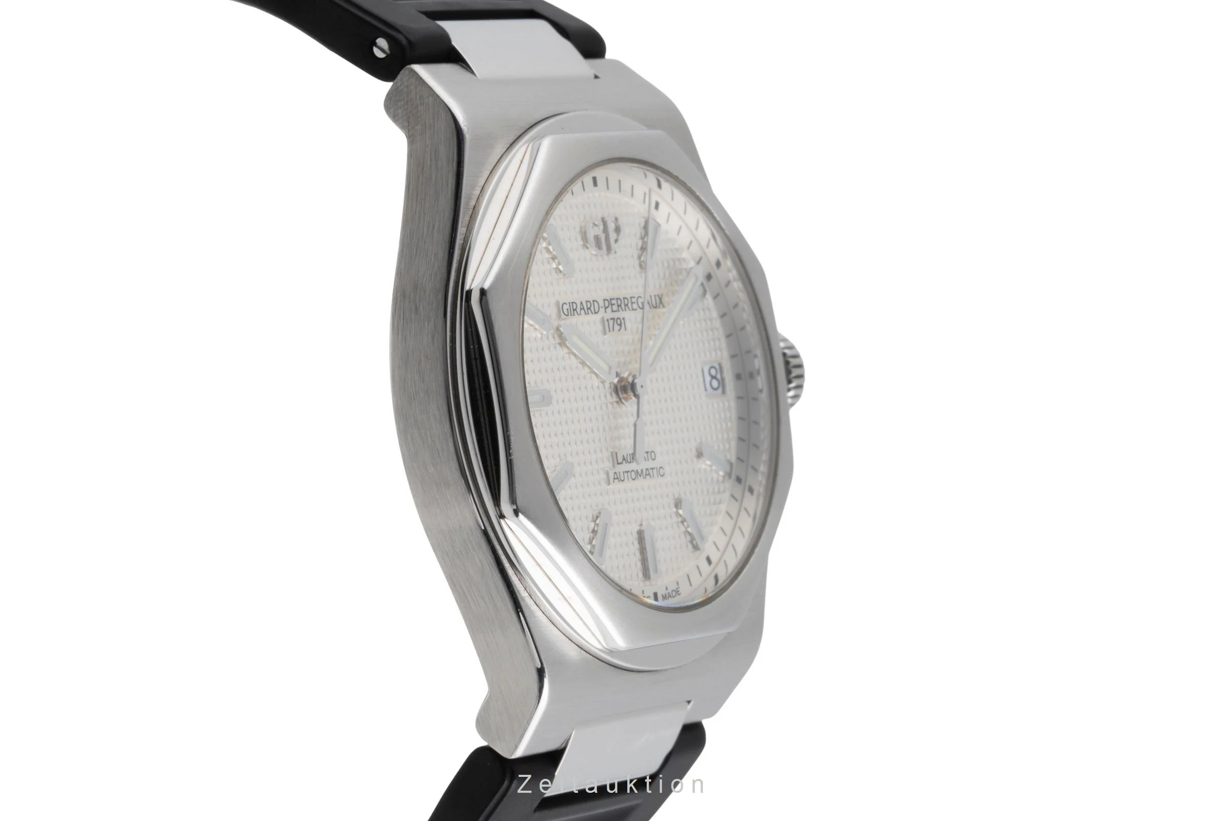 Girard Perregaux Laureato steel automatic men's watch 81010-11-131-BB6A  [2503807] - Image 8