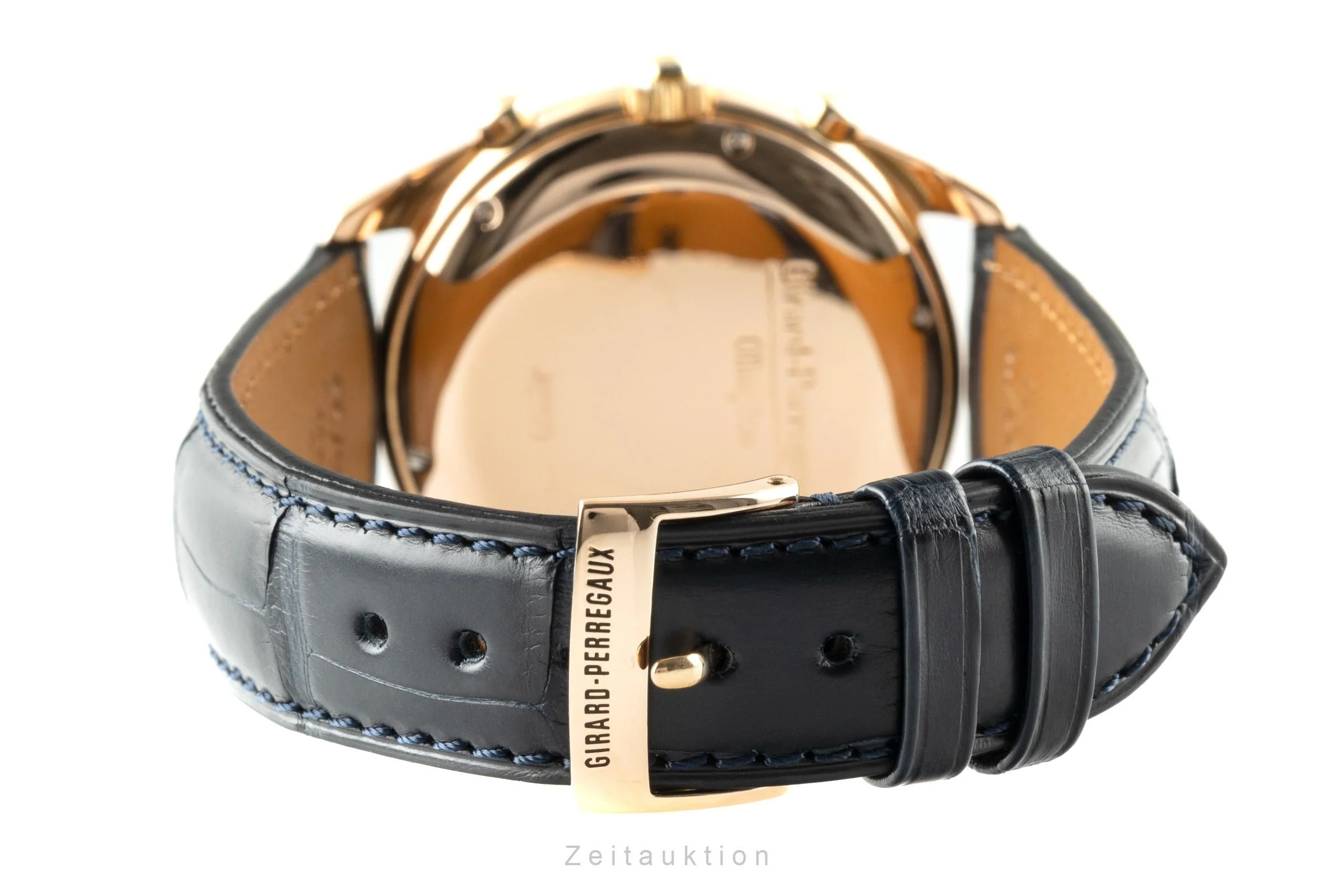 Girard Perregaux Olimpico chronograph 18 ct red gold automatic men's watch 4900  [2110505] - Image 10