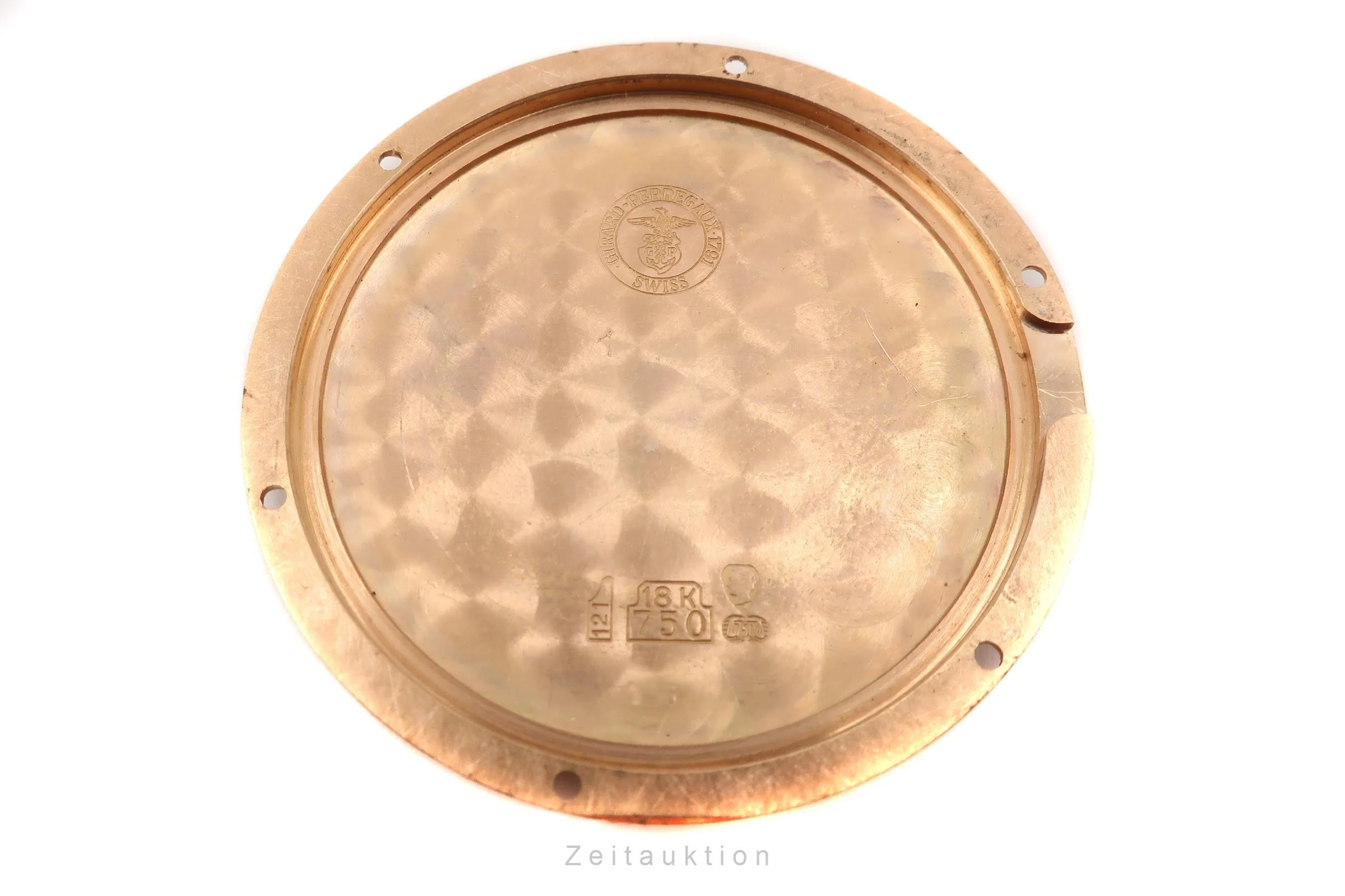 Girard Perregaux Olimpico chronograph 18 ct red gold automatic men's watch 4900  [2110505] - Image 13