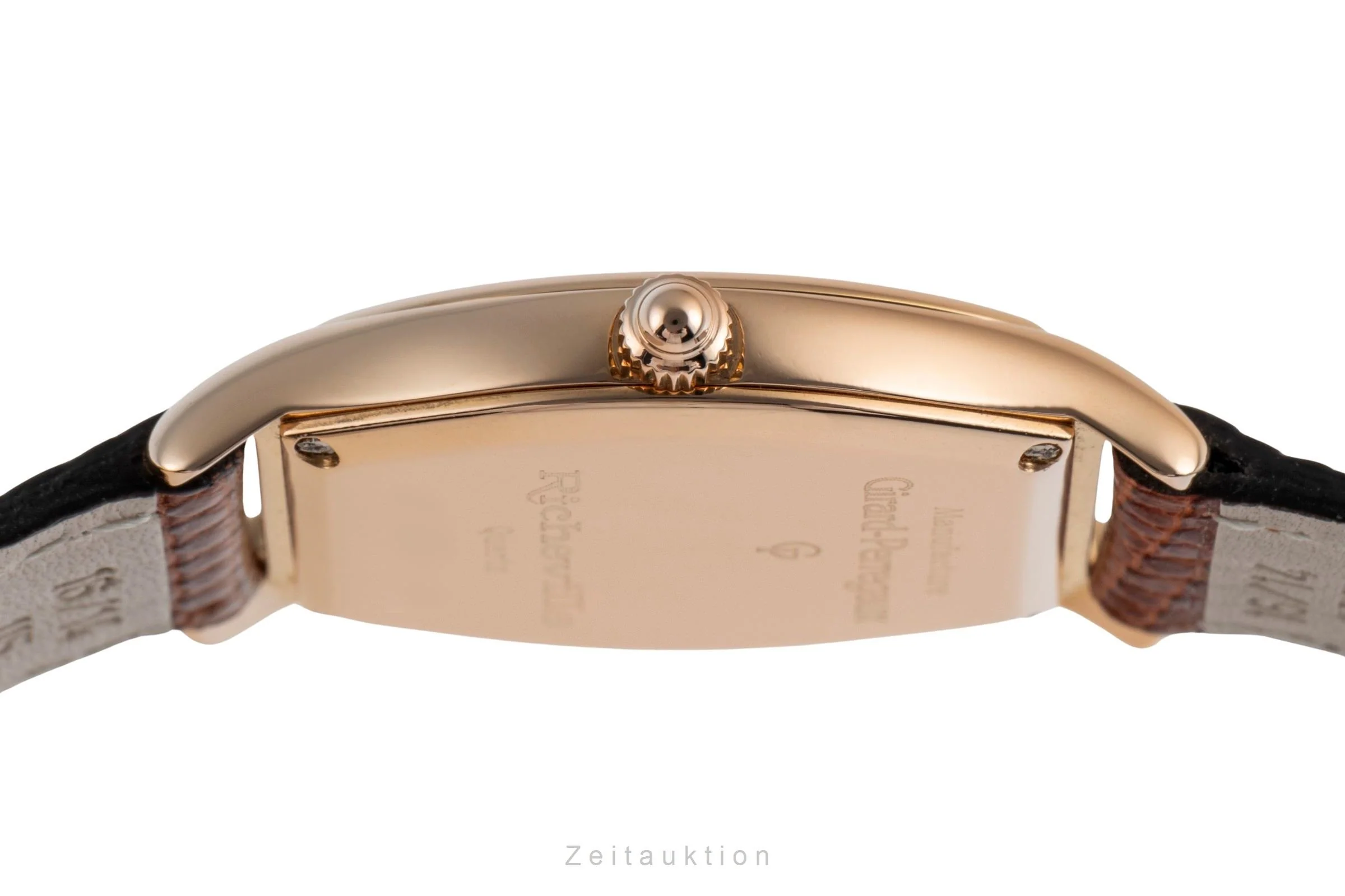 Girard Perregaux Richeville 18 ct red gold quartz women's watch 2600  [2503038] - Image 12