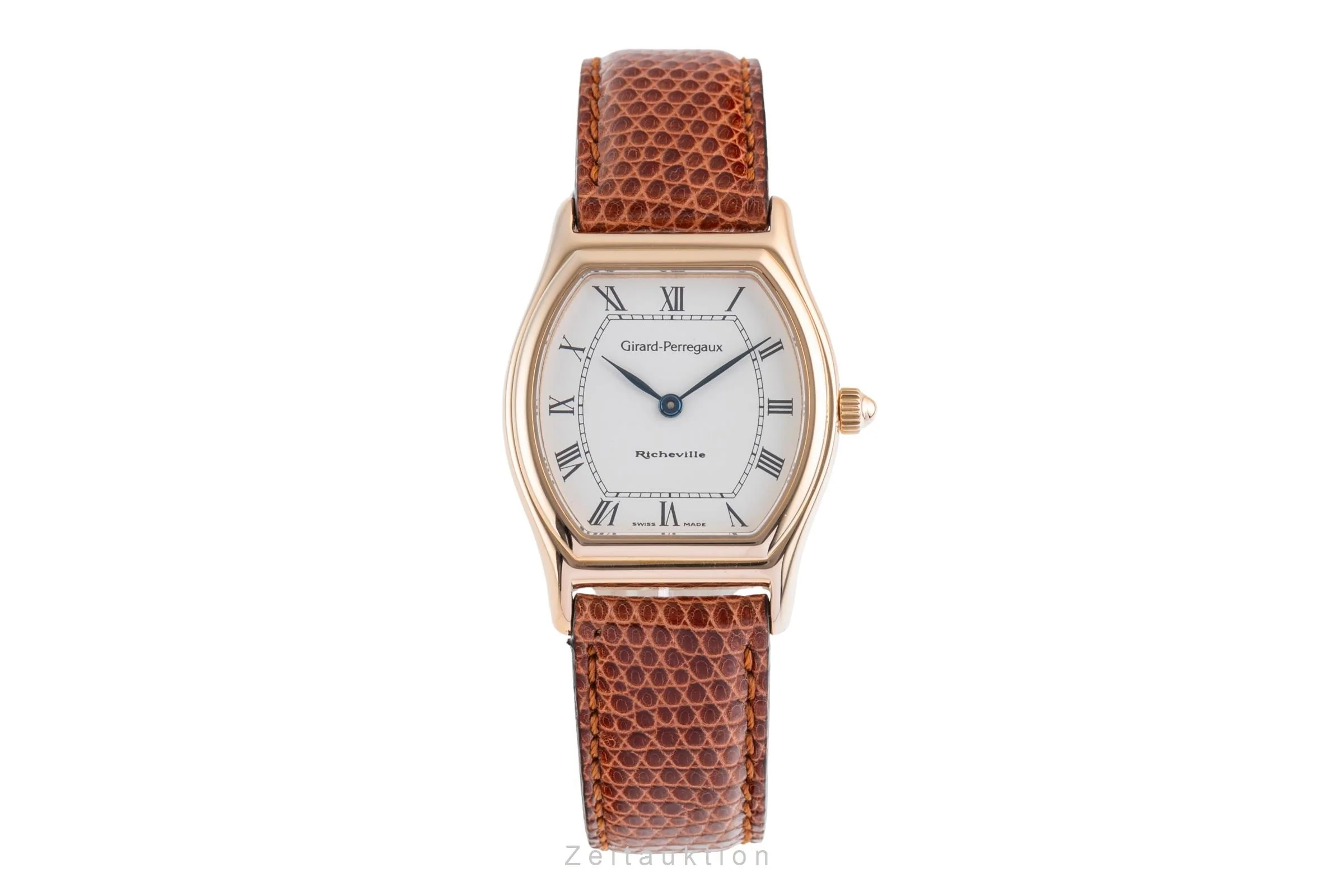 Girard Perregaux Richeville 18 ct red gold quartz women's watch 2600  [2503038] - Image 5