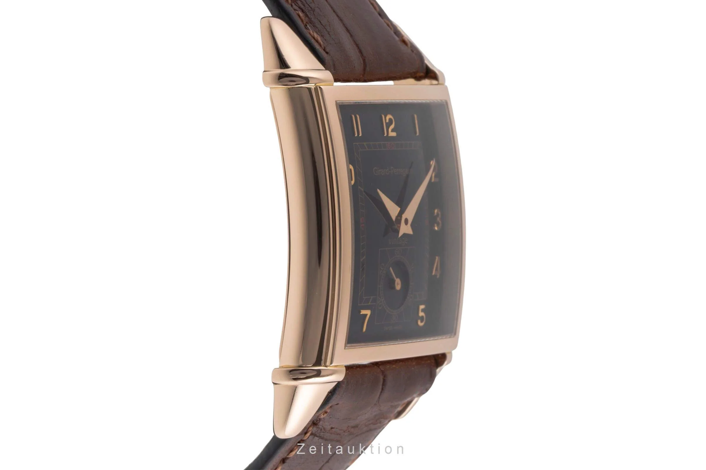 Girard Perregaux Vintage 18 ct gold manual winding men's watch 2595  [2502036] - Image 8