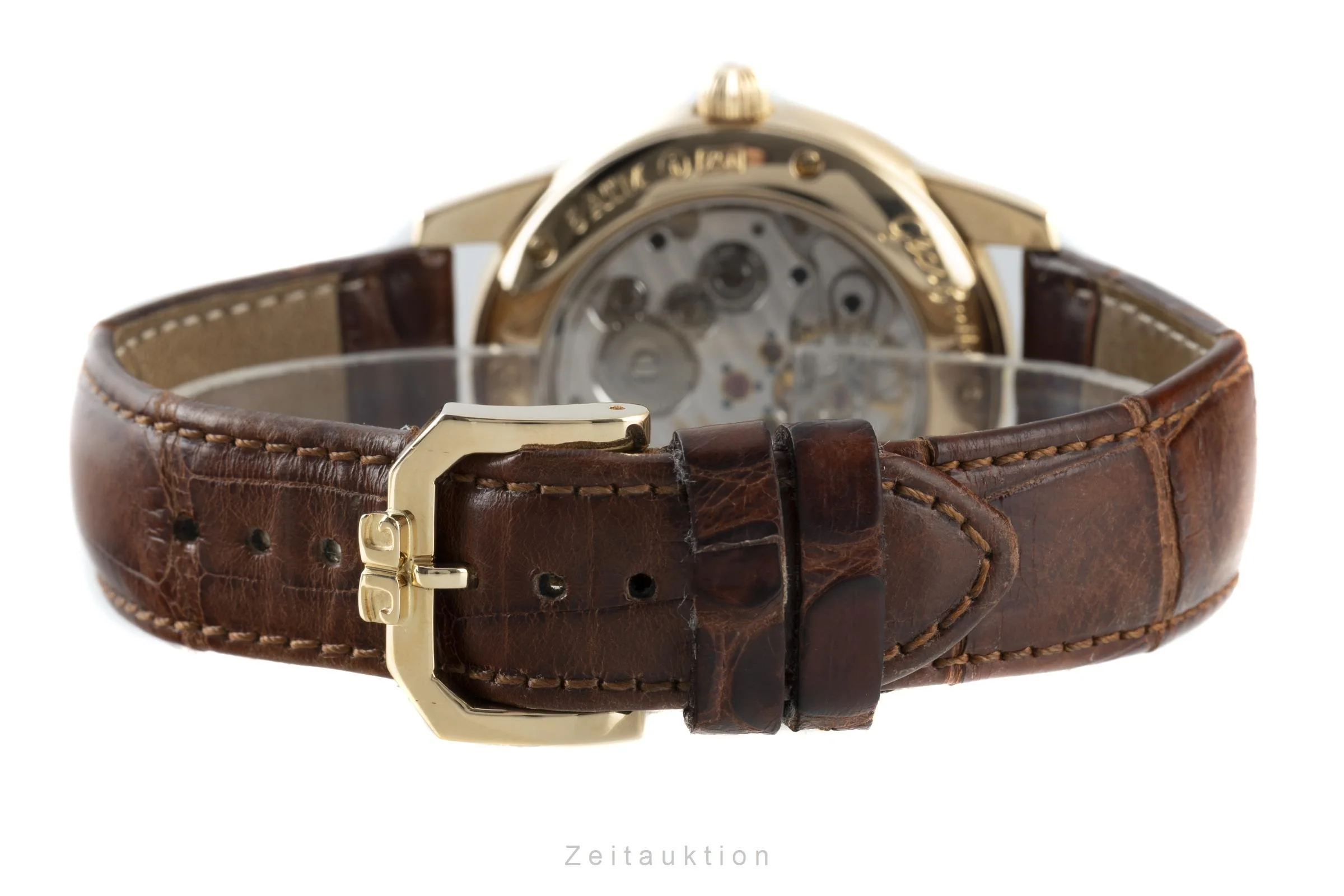 Glashütte 1845 18 ct gold manual winding men's watch 49-01-03-02-04  [2109076] - Image 11