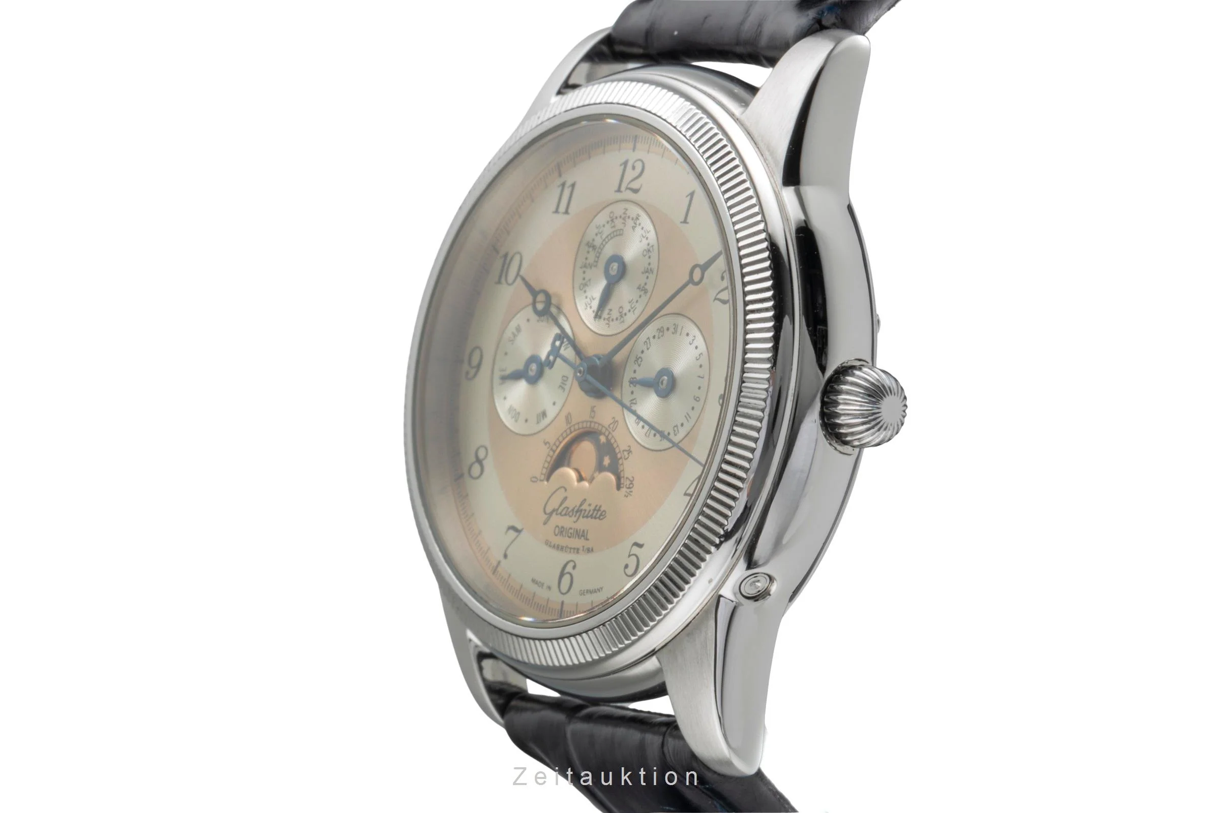 Glashütte 1845 steel manual winding men's watch 1-49-01-03-01-04  [2600151] - Image 7