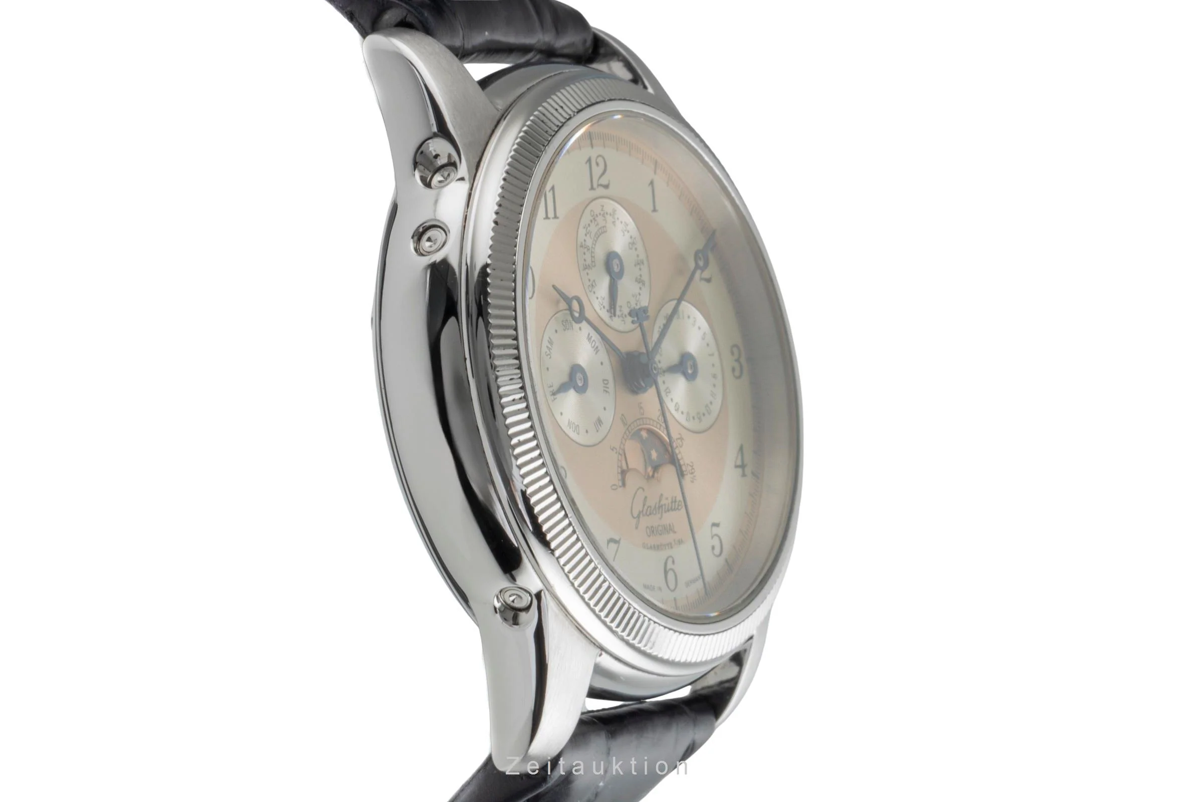 Glashütte 1845 steel manual winding men's watch 1-49-01-03-01-04  [2600151] - Image 8