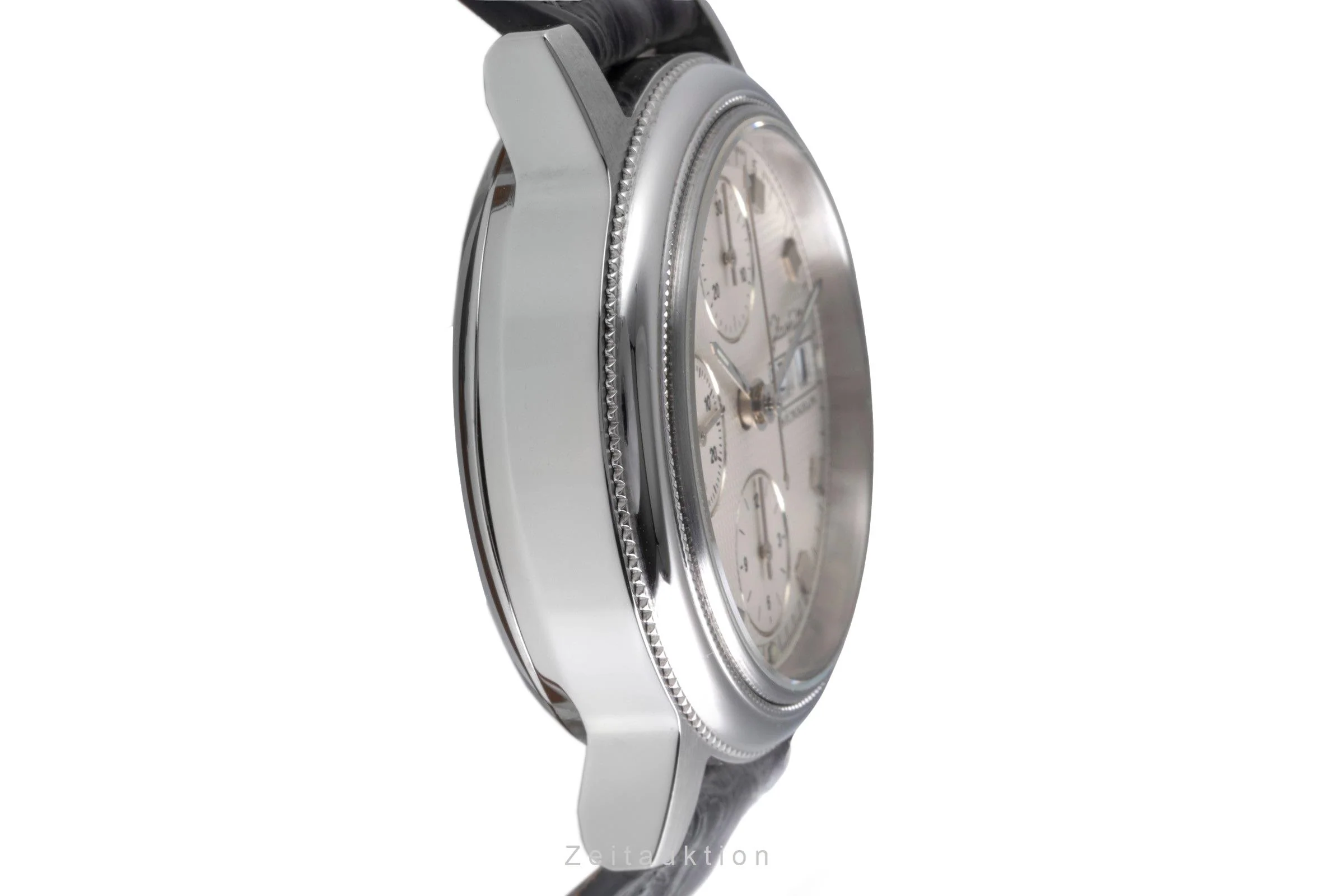 Glashütte chronograph steel automatic men's watch  [2600412] - Image 8
