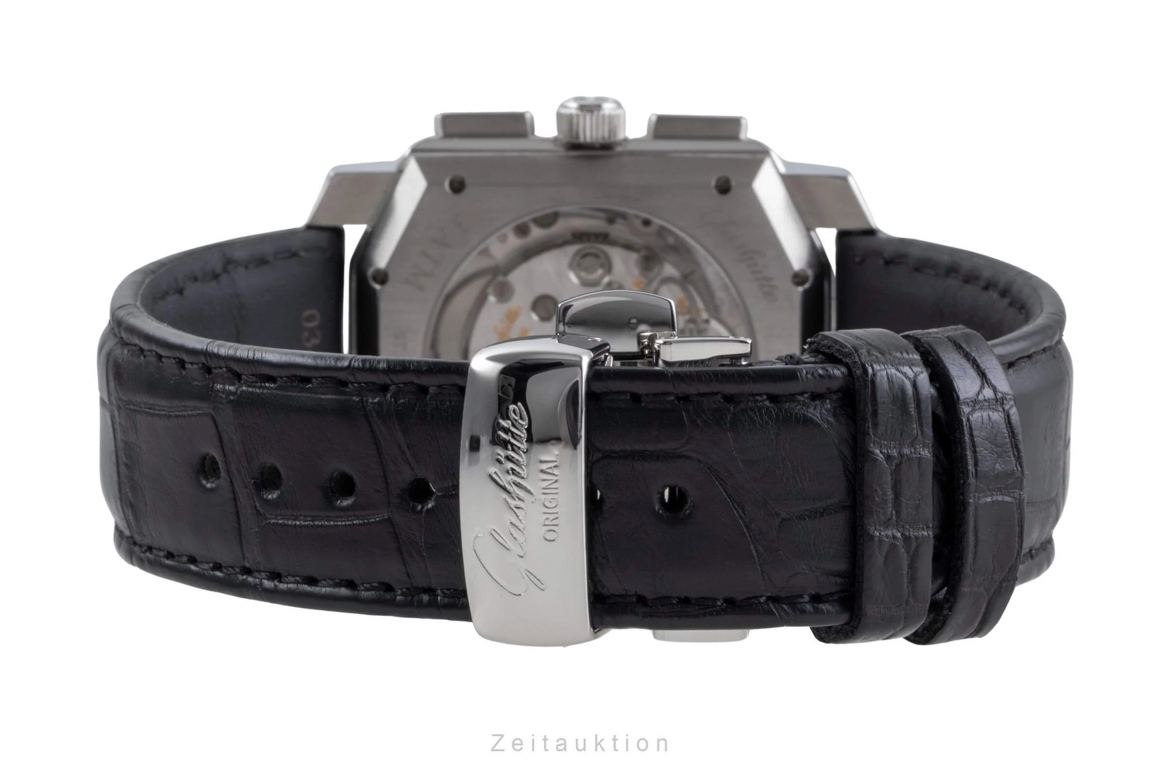 Glashütte chronograph steel automatic men's watch 39-32-17-04  [2502190] - Image 12