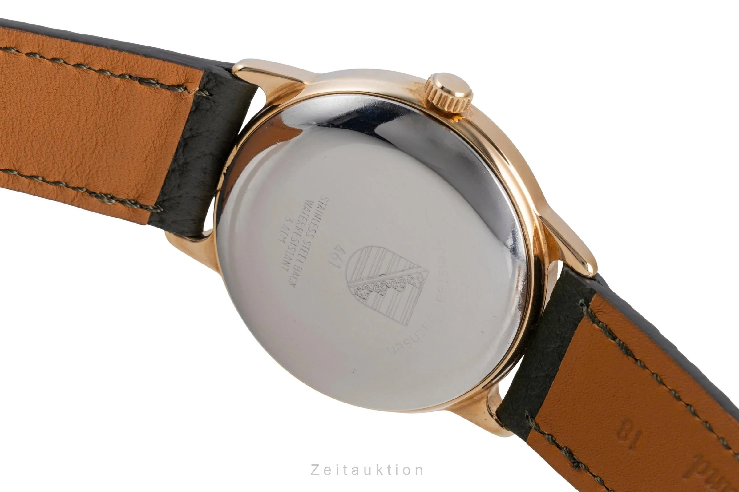 Glashütte gilt-brass automatic men's watch  [2600053] - Image 12