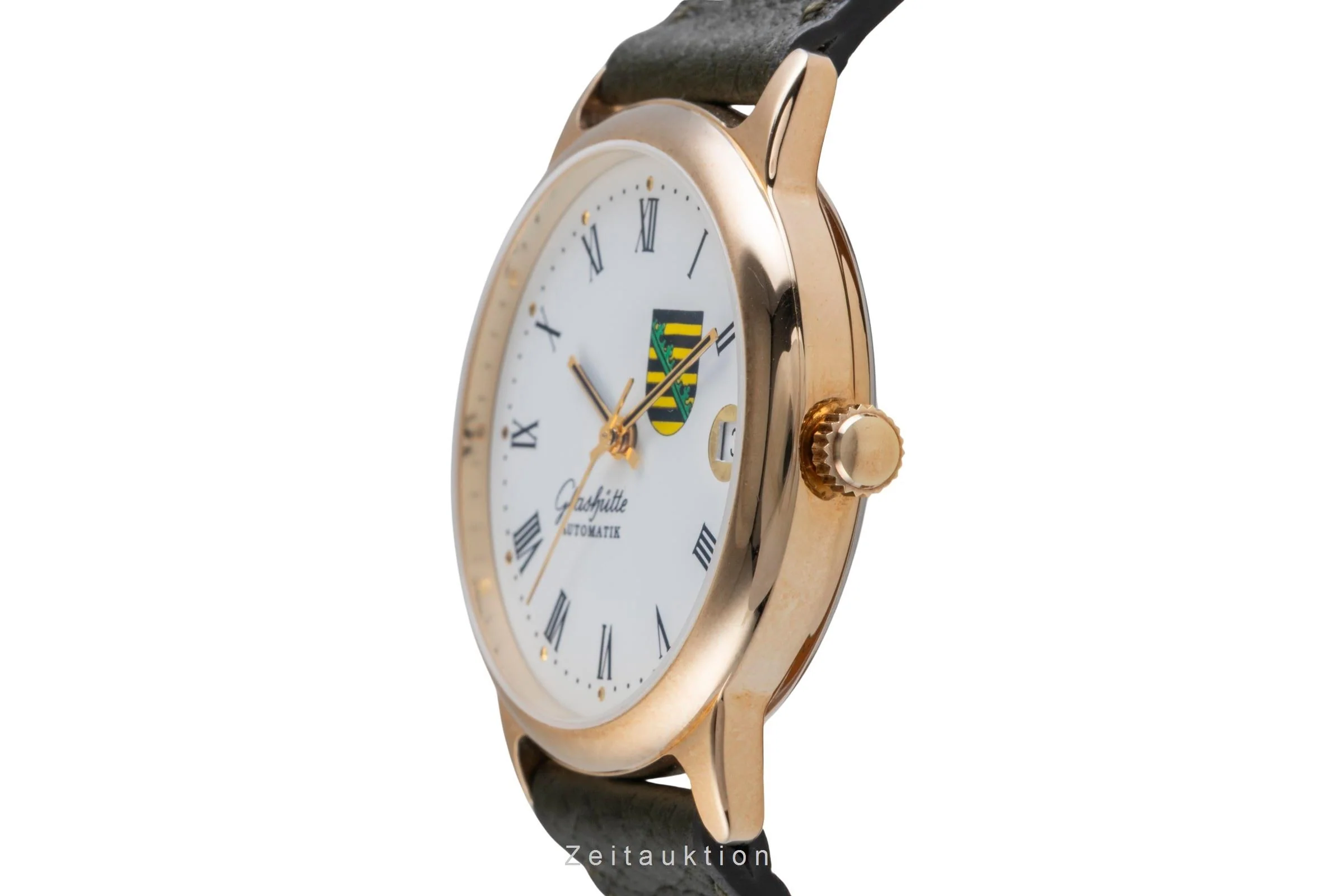 Glashütte gilt-brass automatic men's watch  [2600053] - Image 7