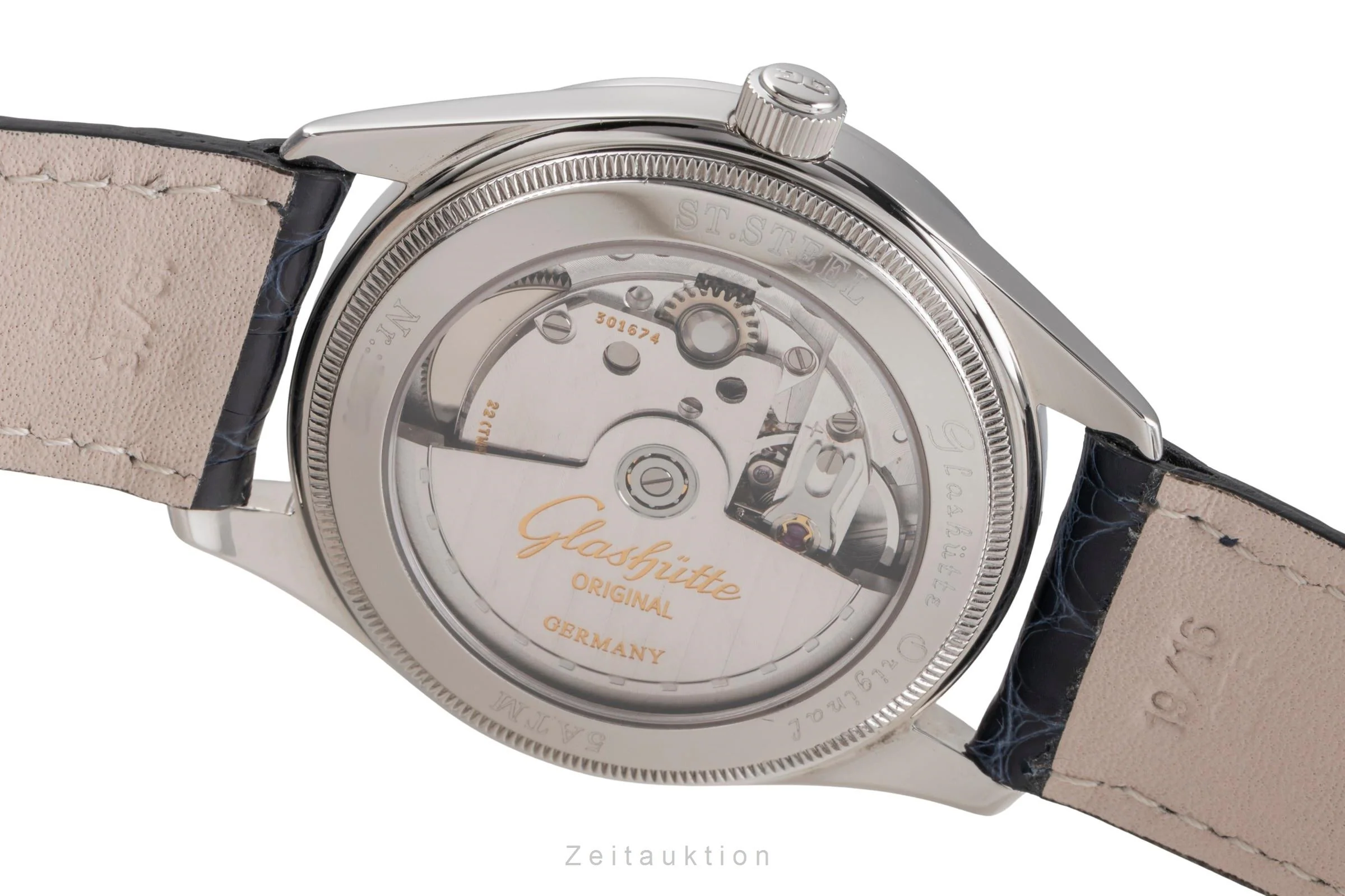 Glashütte Klassik steel automatic men's watch 1-10-33-02-03-04  [2505279] - Image 11
