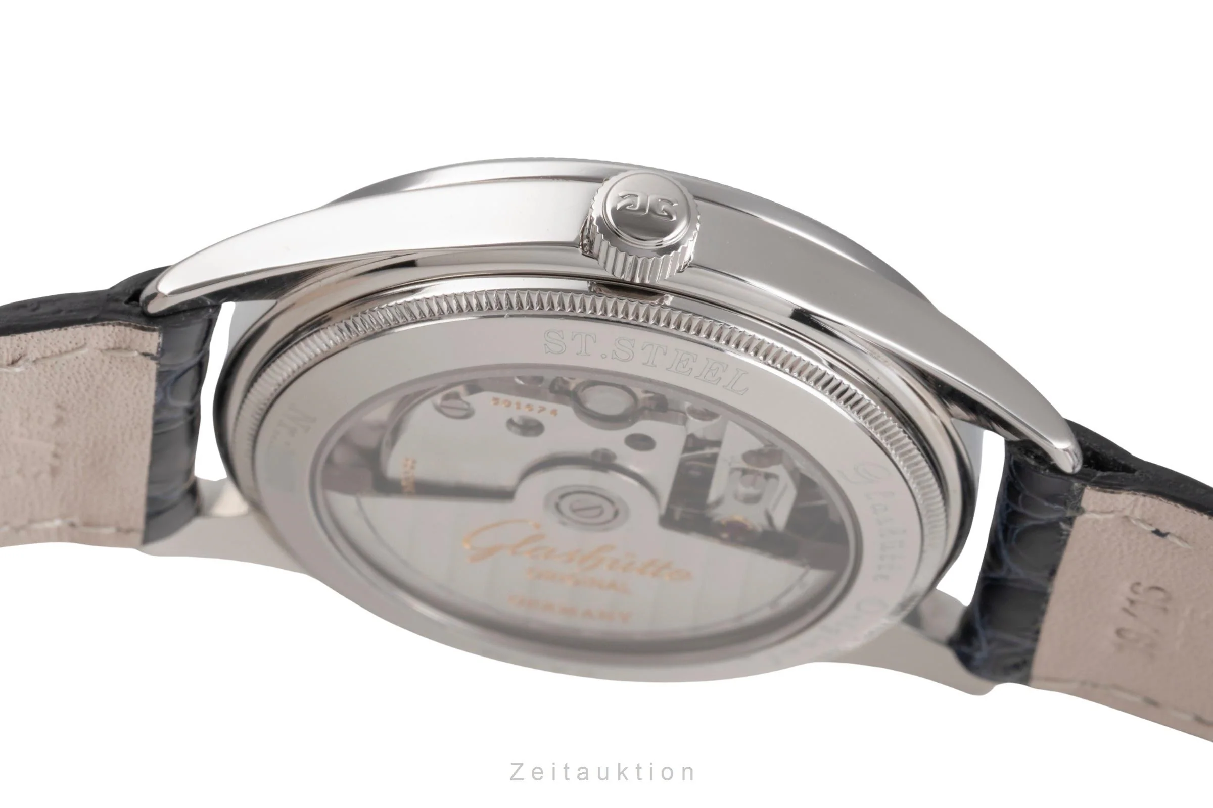 Glashütte Klassik steel automatic men's watch 1-10-33-02-03-04  [2505279] - Image 12
