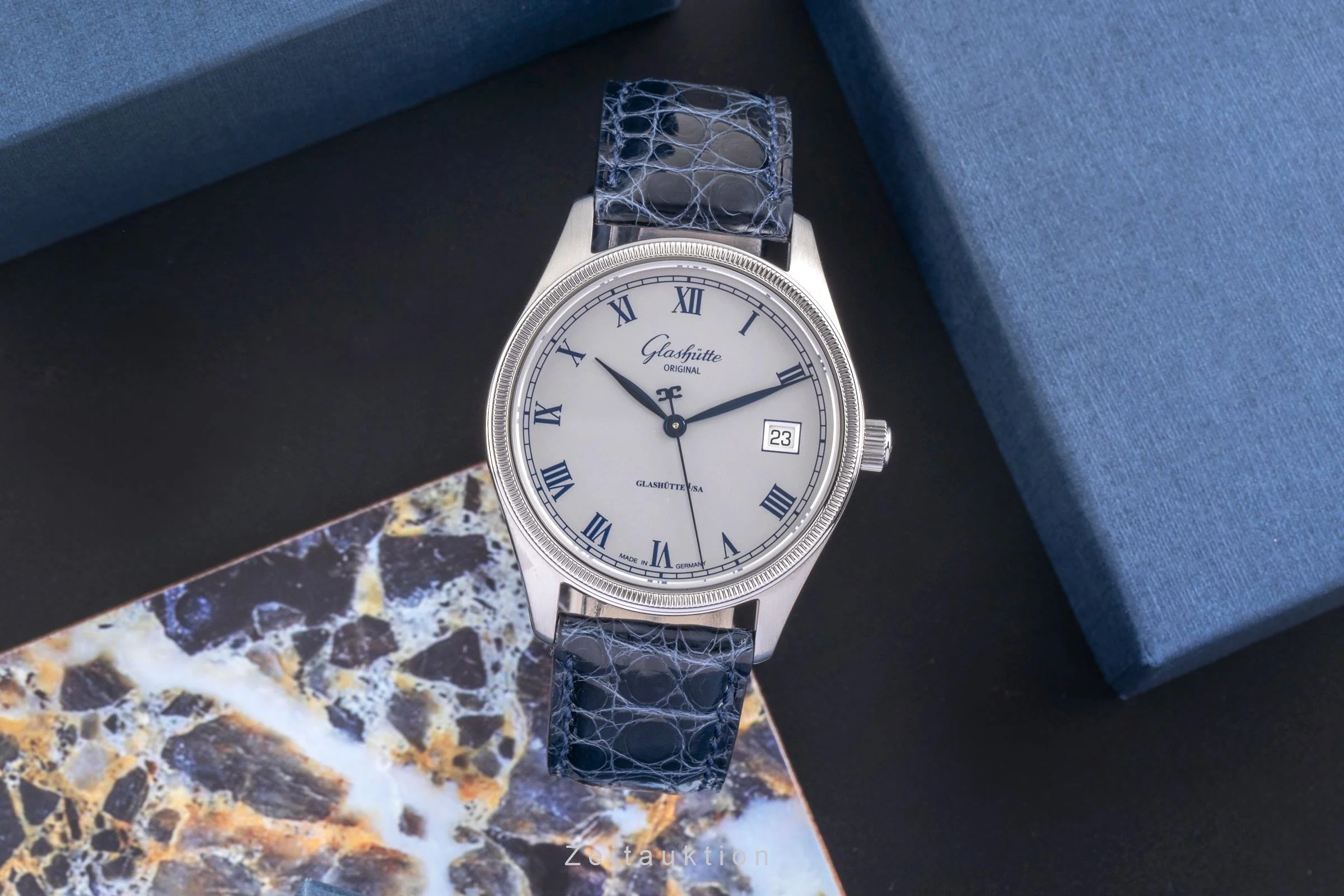 Glashütte Klassik steel automatic men's watch 1-10-33-02-03-04  [2505279] - Image 4