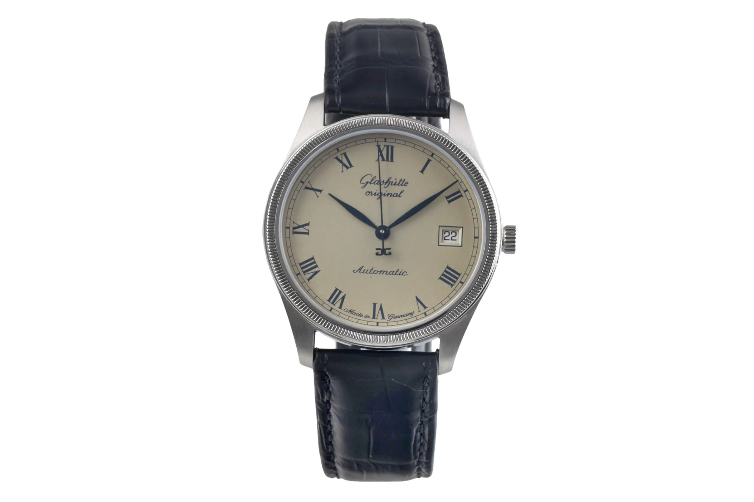 Glashütte Klassik steel automatic men's watch 10-33-02-0304  [2406303] - Image 4