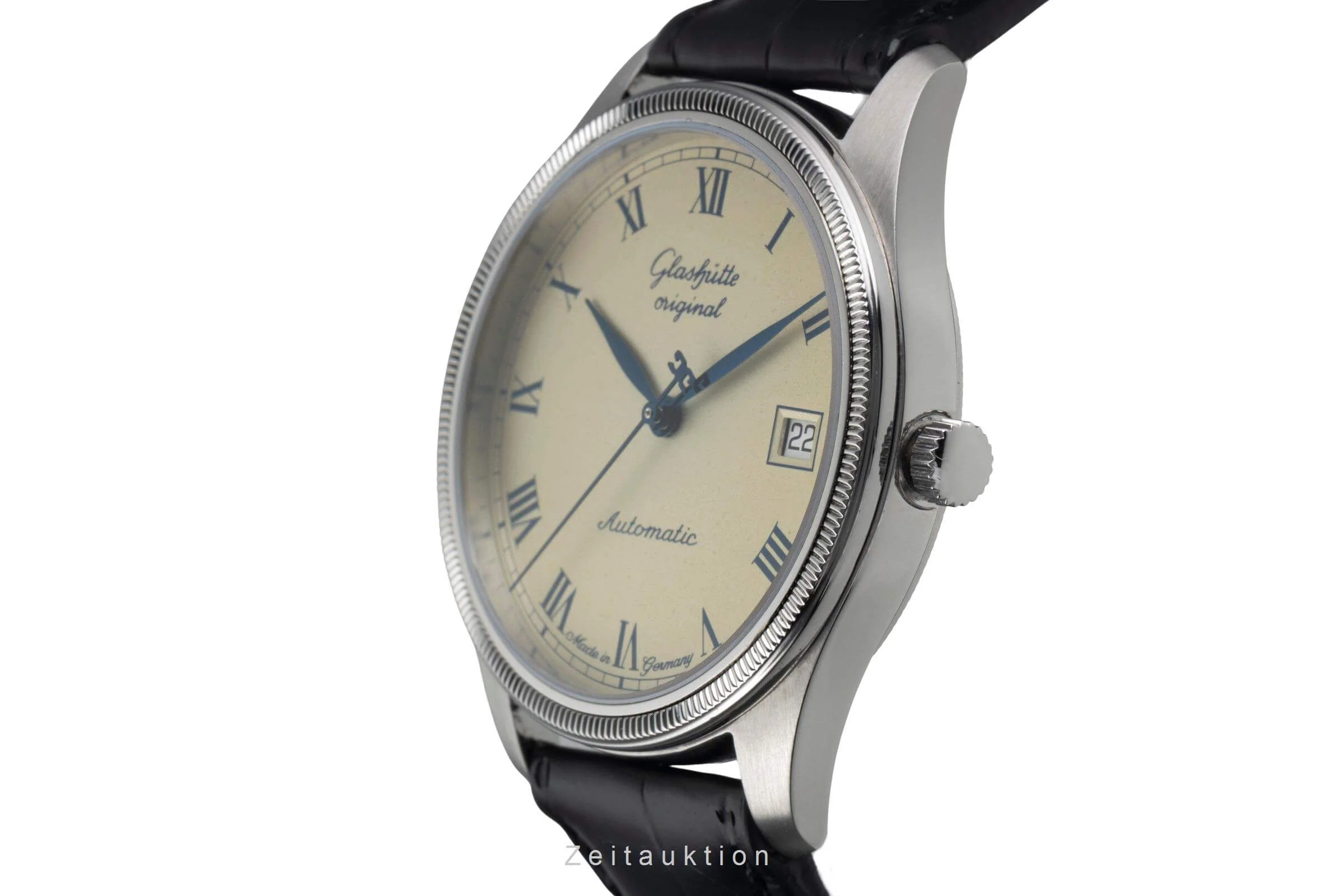 Glashütte Klassik steel automatic men's watch 10-33-02-0304  [2406303] - Image 6