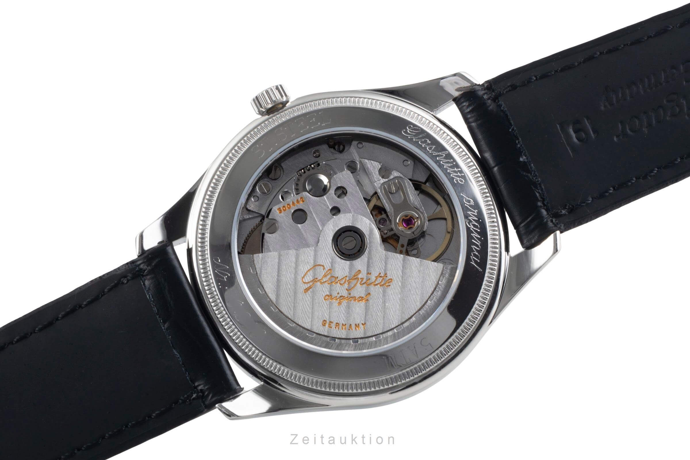 Glashütte Klassik steel automatic men's watch 10-33-02-0304  [2406303] - Image 9