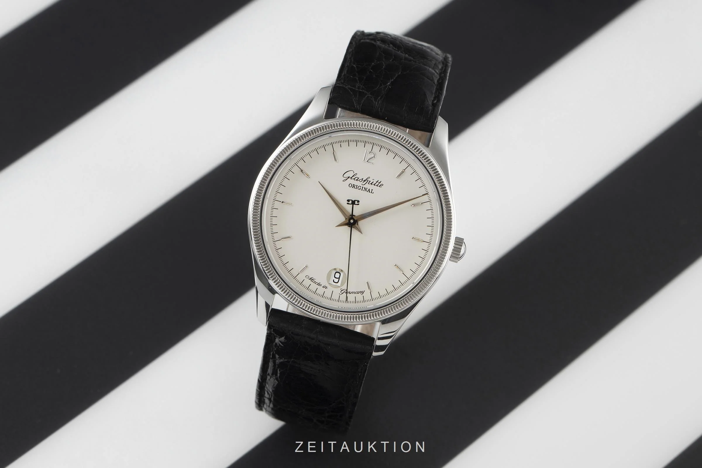 Glashütte Klassik steel manual winding men's watch 12-55-03-04-04  [2106032] - Image 2
