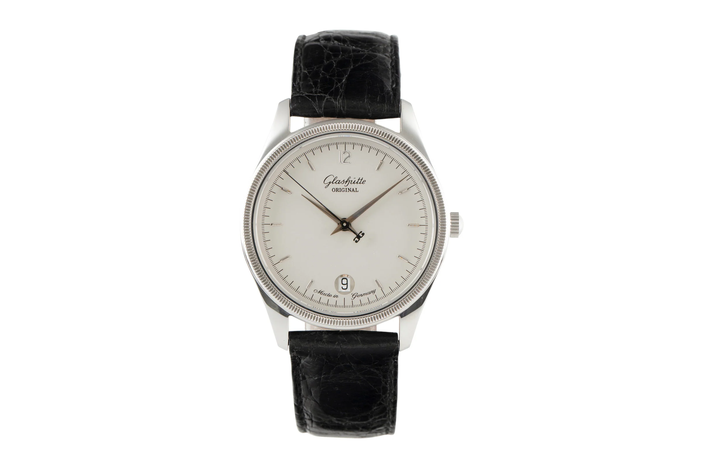 Glashütte Klassik steel manual winding men's watch 12-55-03-04-04  [2106032] - Image 4