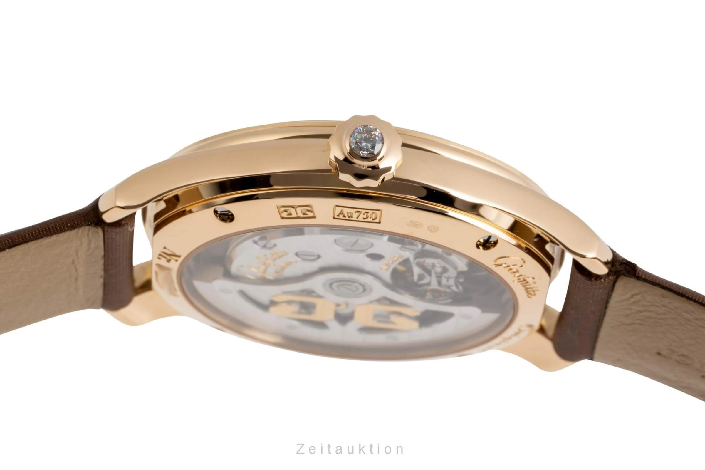 Glashütte Lady Serenade 18 ct gold automatic women's watch 39-22-09-01-44 LP: 13400EUR  [2502474] - Image 11