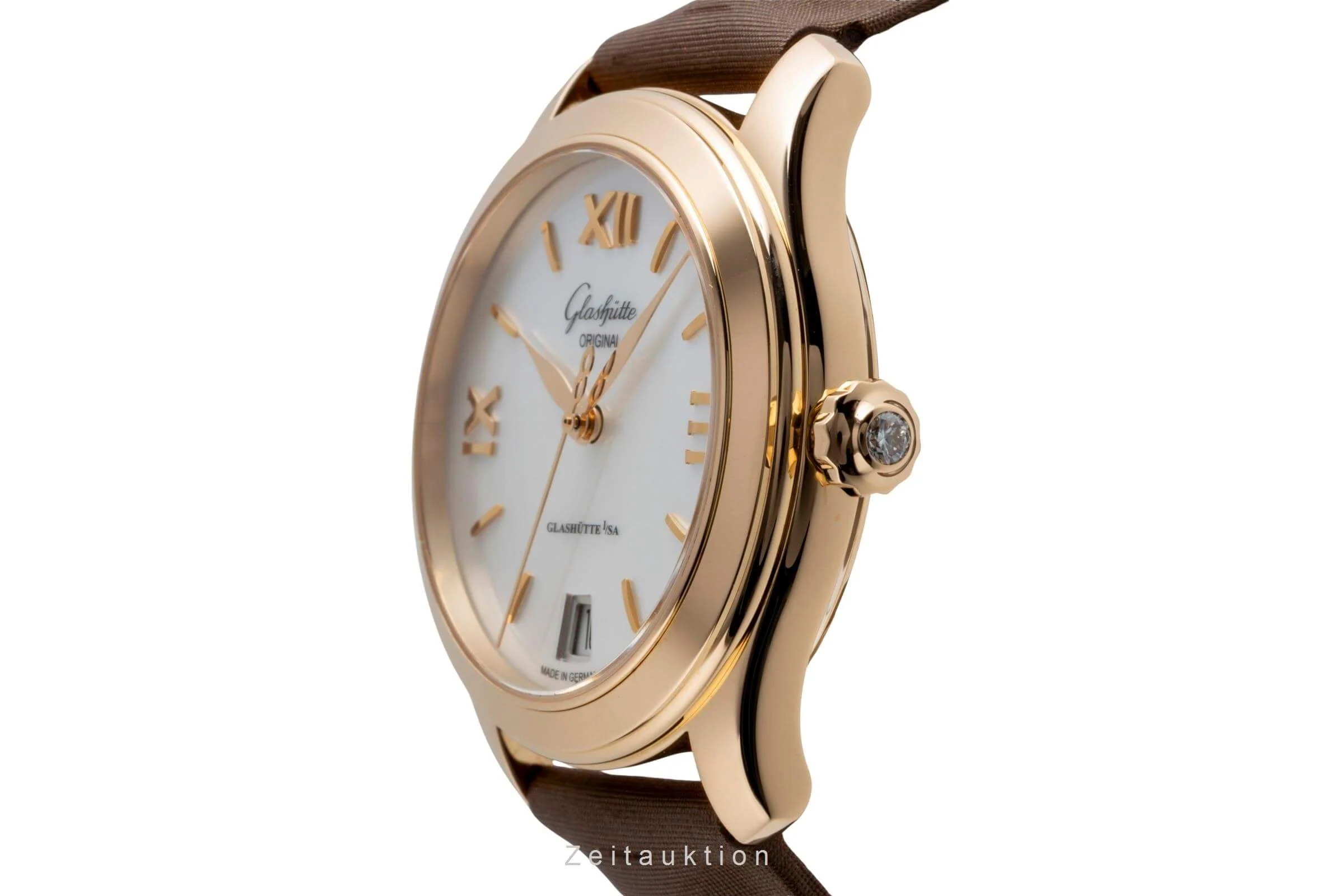 Glashütte Lady Serenade 18 ct gold automatic women's watch 39-22-09-01-44 LP: 13400EUR  [2502474] - Image 7