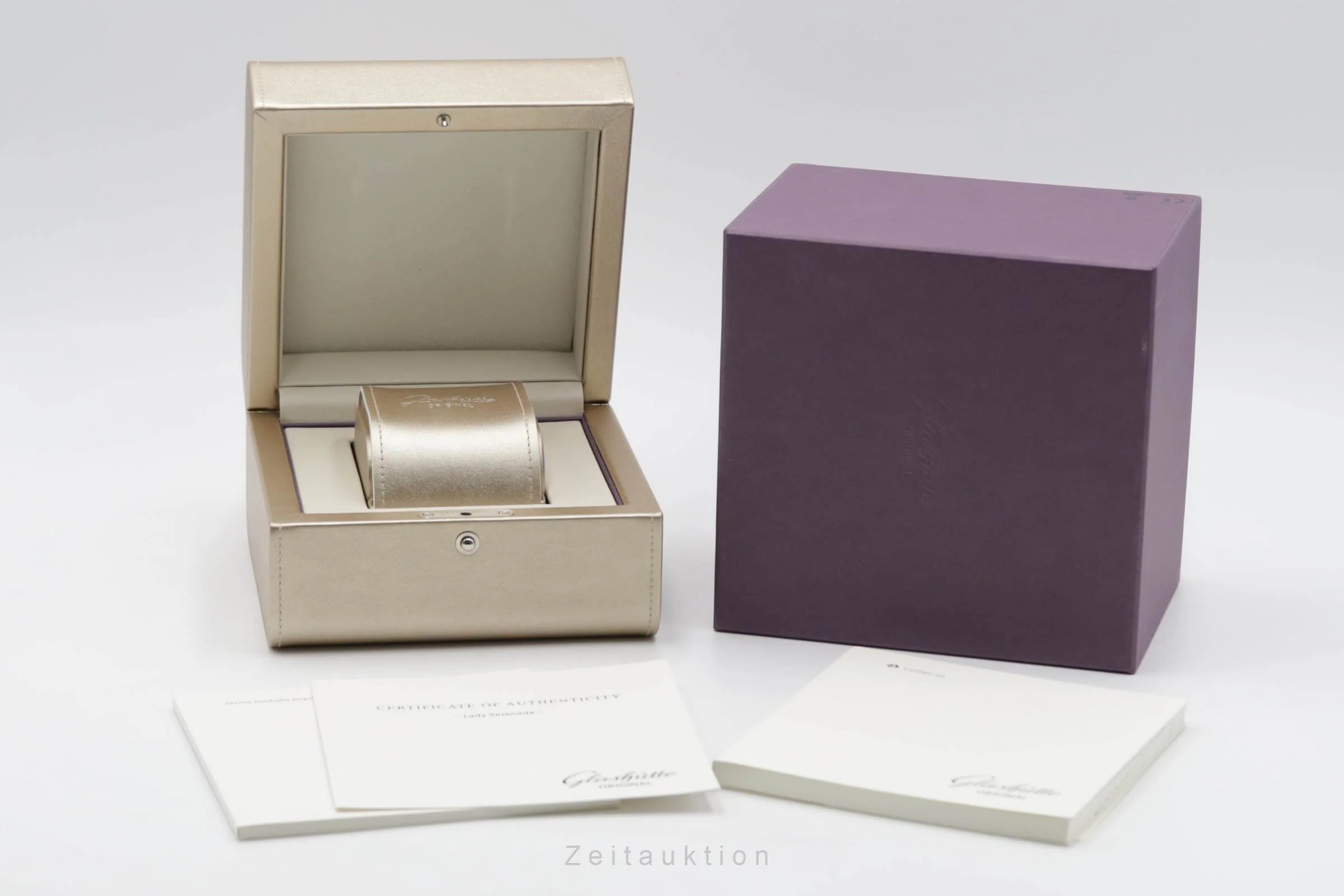 Glashütte Lady Serenade 18 ct gold automatic women's watch 39-22-09-01-44 LP: 13400EUR  [2502474] - Image 9