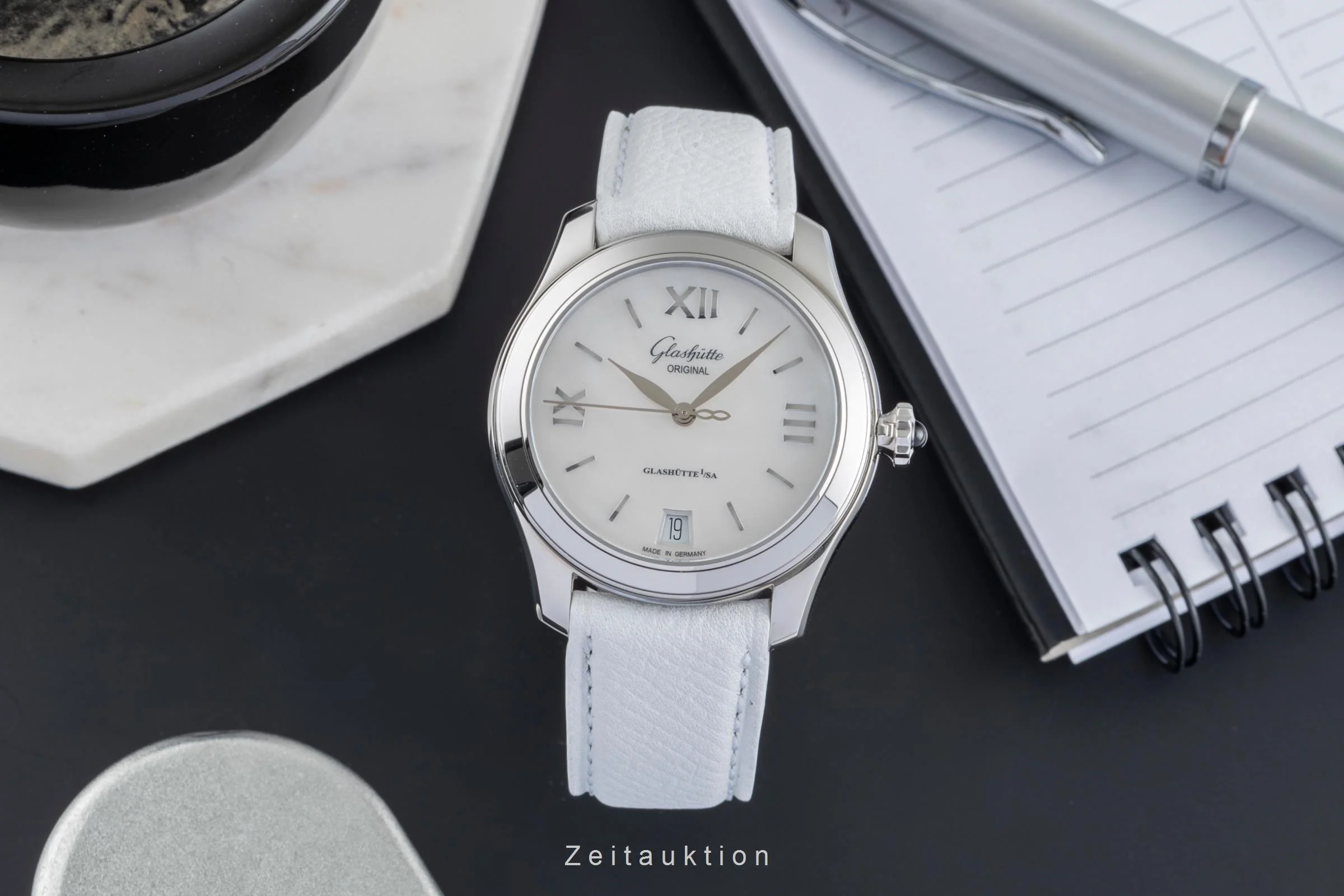 Glashütte Lady Serenade steel automatic women's watch 1-39-22-08-02-44 LP: 5800EUR  [2505404] - Image 4