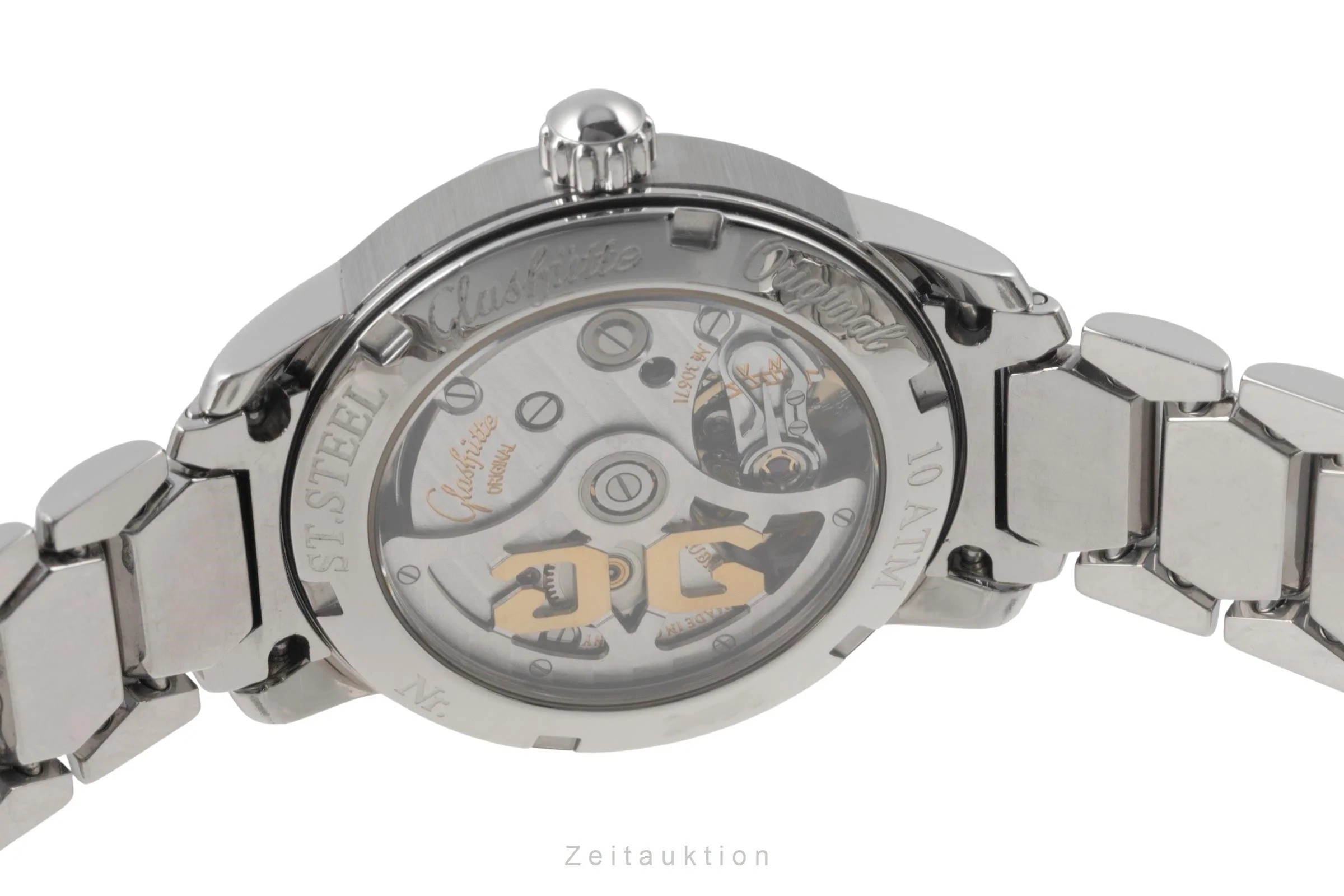 Glashütte Lady Sport steel automatic women's watch 10-33-41-51-04 LP: 6100EUR  [2400718] - Image 10