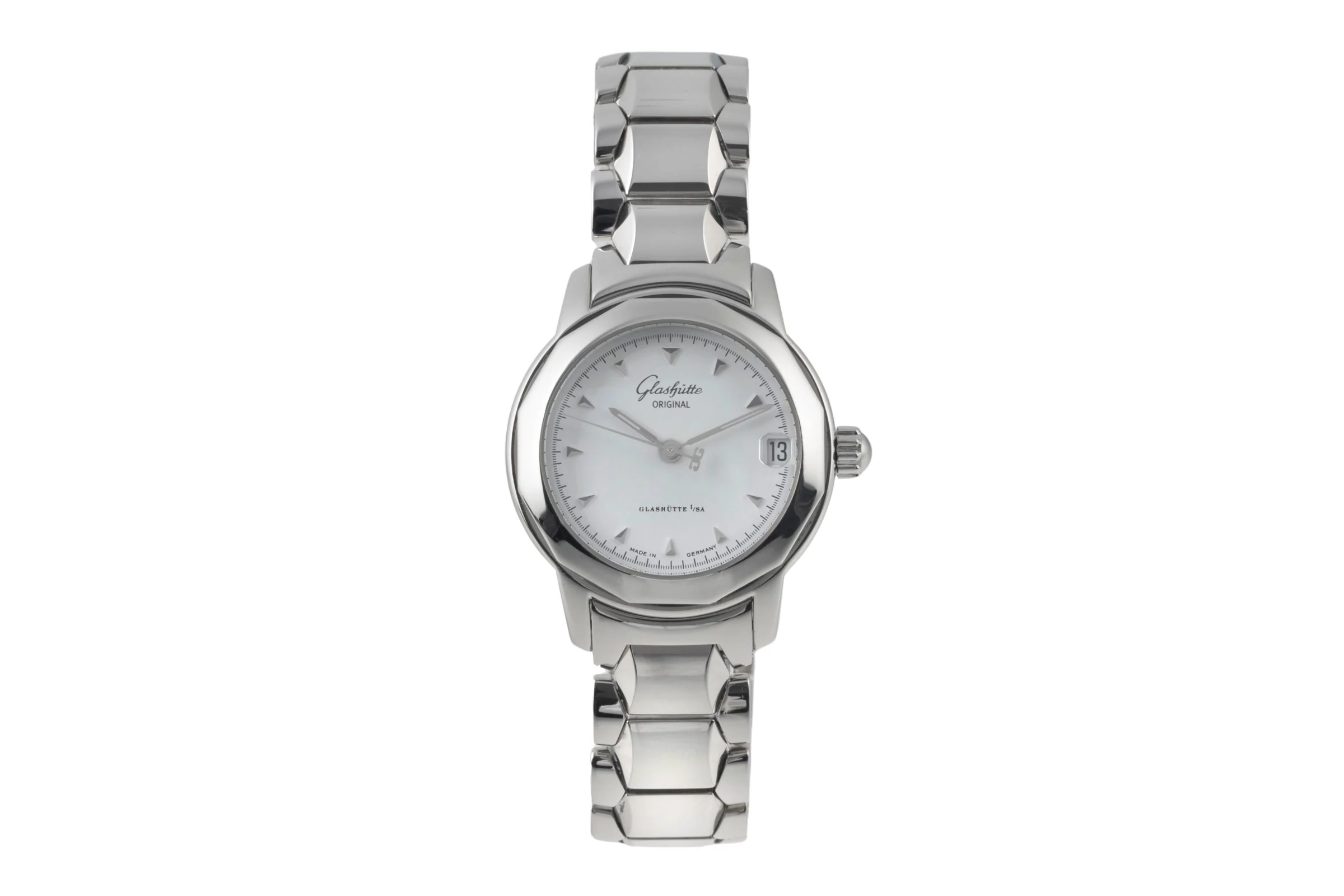 Glashütte Lady Sport steel automatic women's watch 10-33-41-51-04 LP: 6100EUR  [2400718] - Image 4