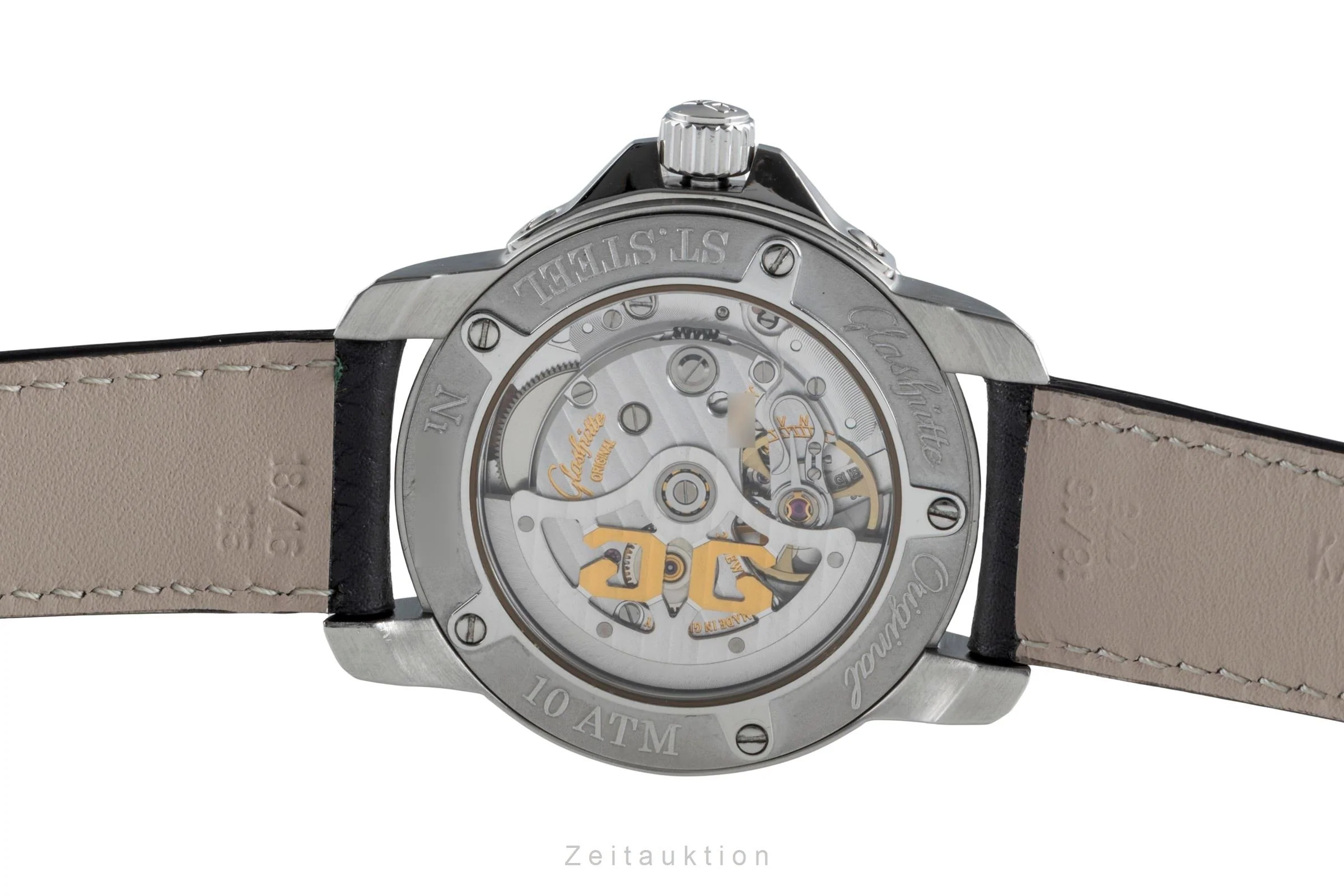 Glashütte Lady Sport steel automatic women's watch 39-21-01-02-04  [2505705] - Image 12