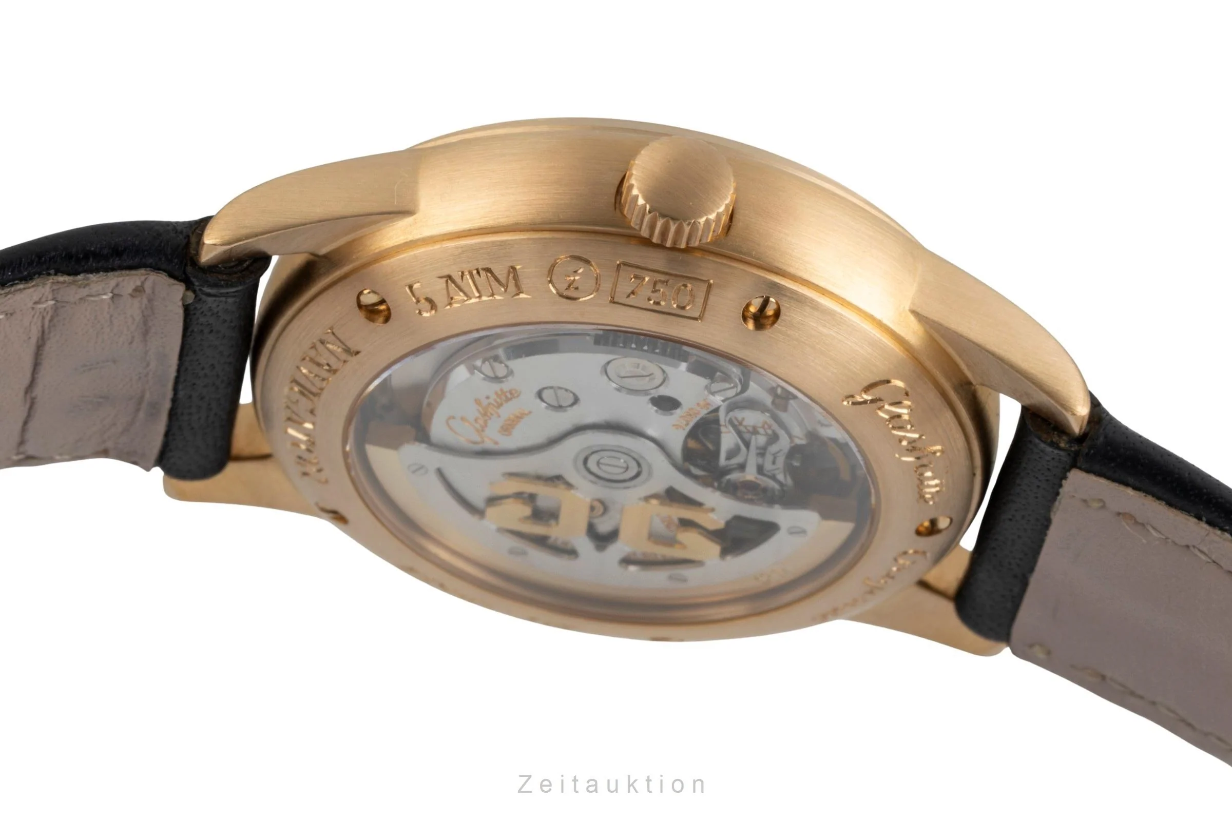 Glashütte Navigator 18 ct gold automatic men's watch 39-42-07-11-04  [2506968] - Image 12
