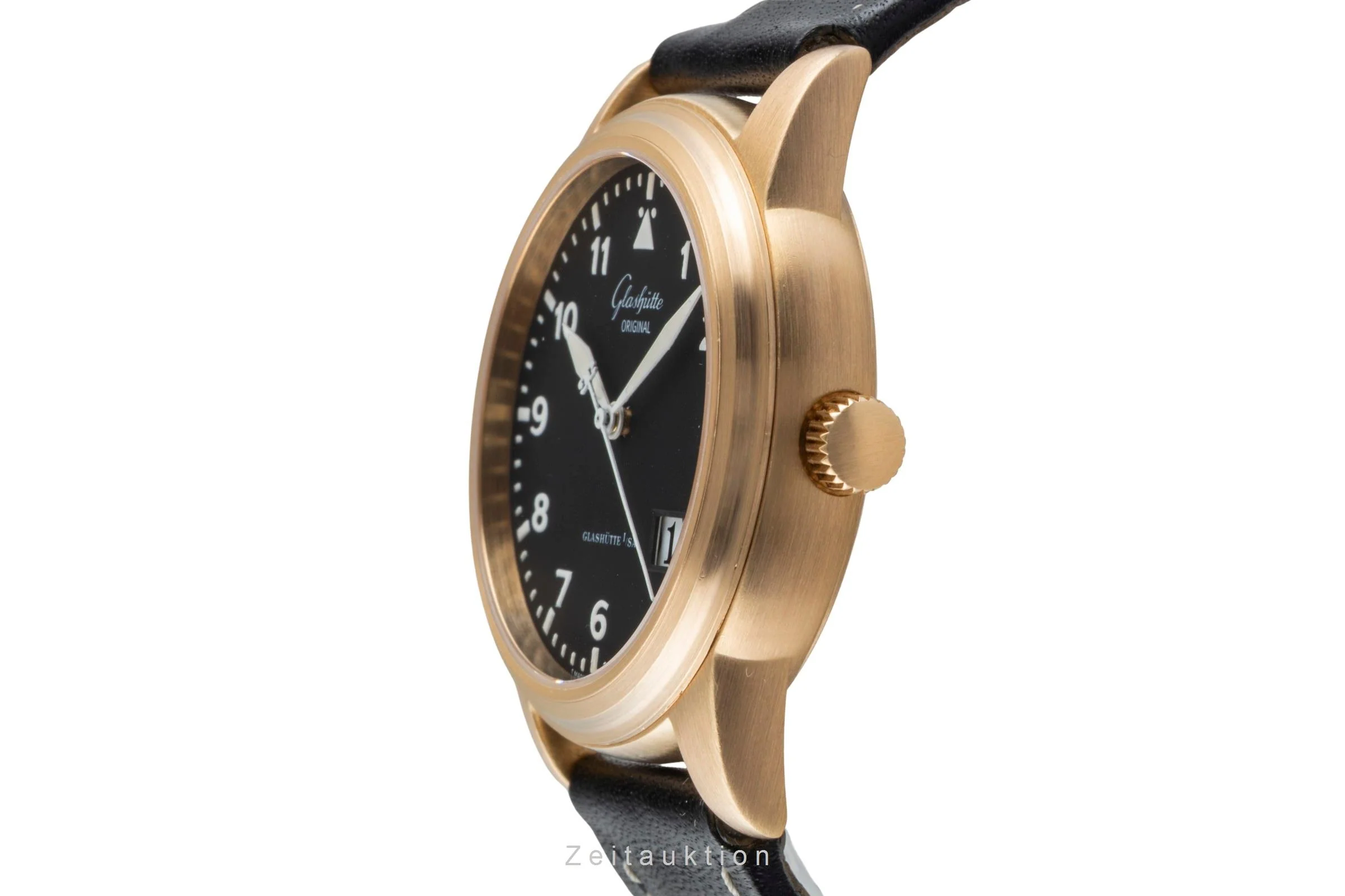 Glashütte Navigator 18 ct gold automatic men's watch 39-42-07-11-04  [2506968] - Image 7