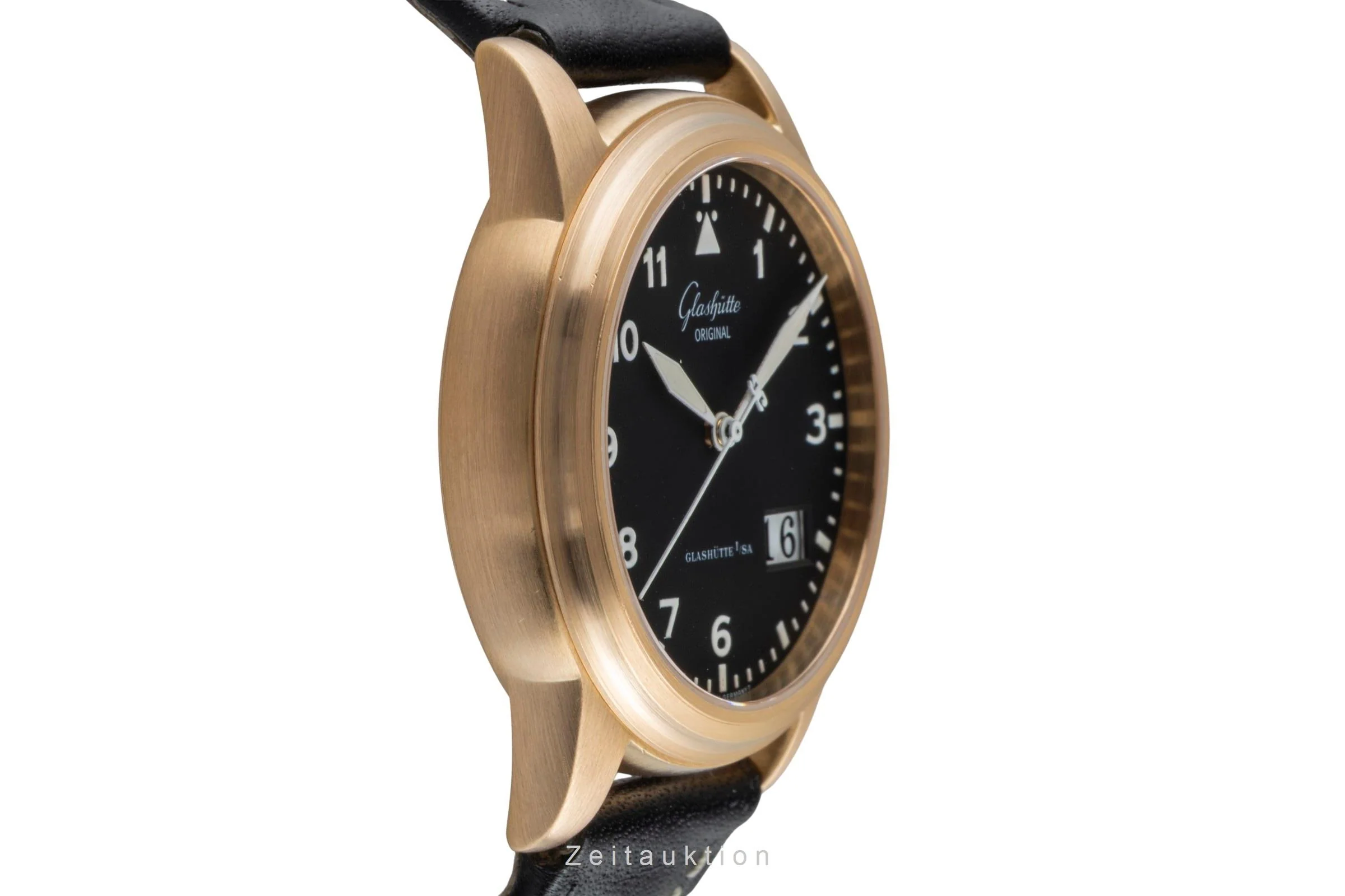 Glashütte Navigator 18 ct gold automatic men's watch 39-42-07-11-04  [2506968] - Image 8