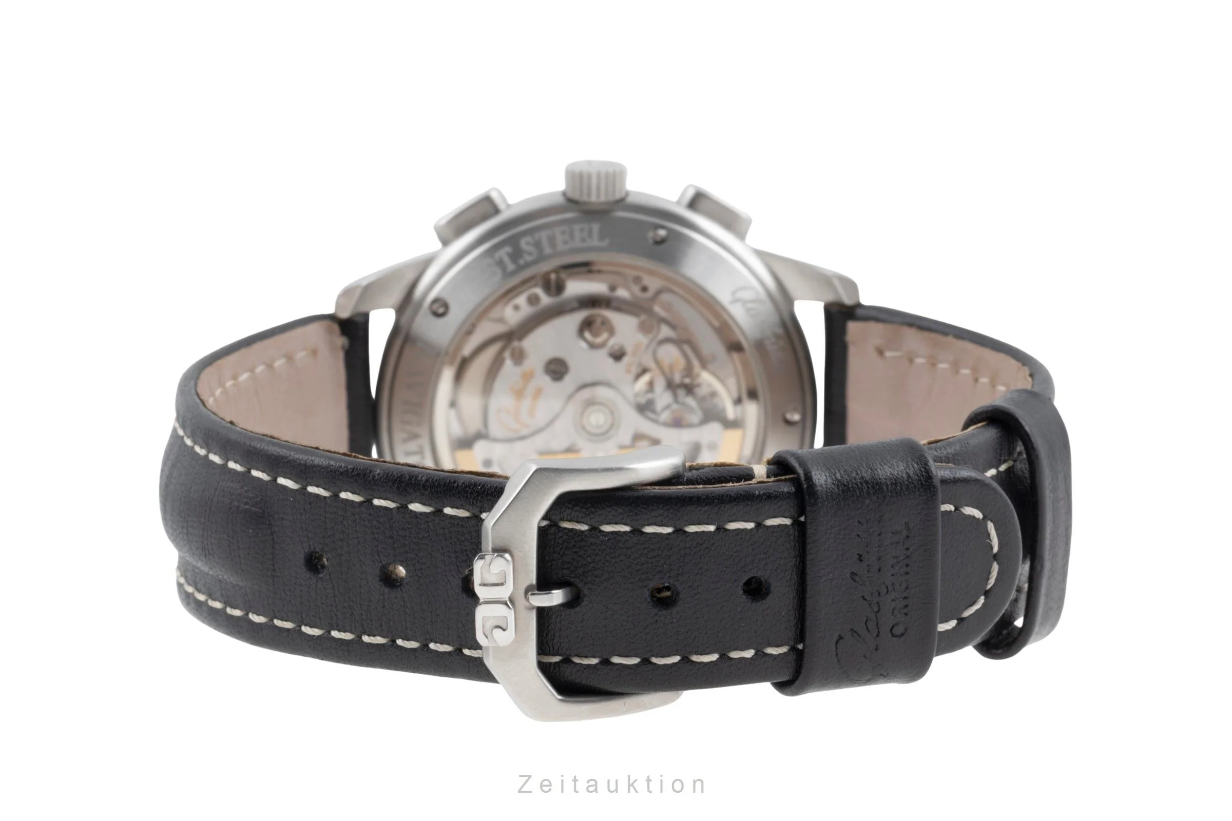Glashütte Navigator chronograph steel automatic men's watch 39-32-13-17-04 LP: 14900EUR  [2505212] - Image 14