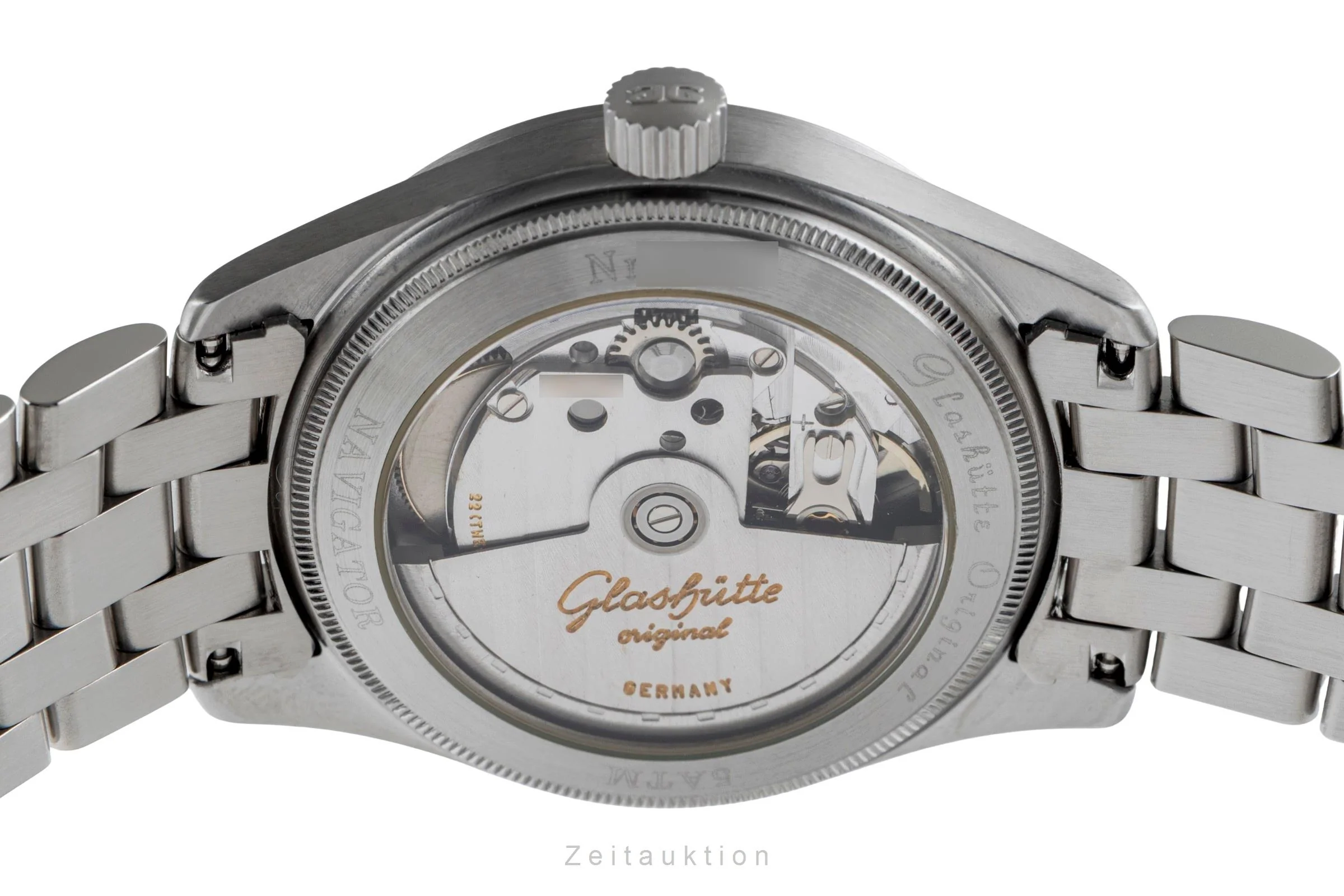 Glashütte Navigator steel automatic men's watch 1-10-33-07-04  [2502209] - Image 11