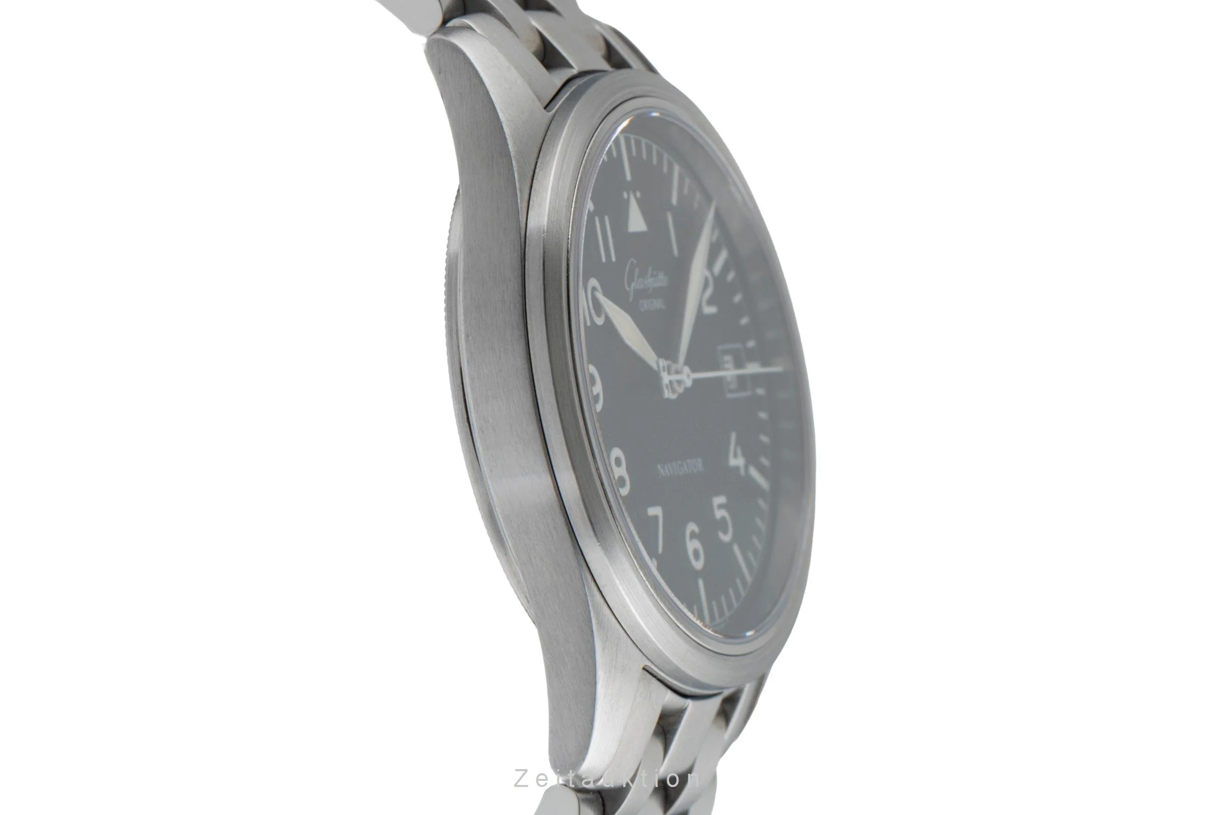 Glashütte Navigator steel automatic men's watch 1-10-33-07-04  [2502209] - Image 8