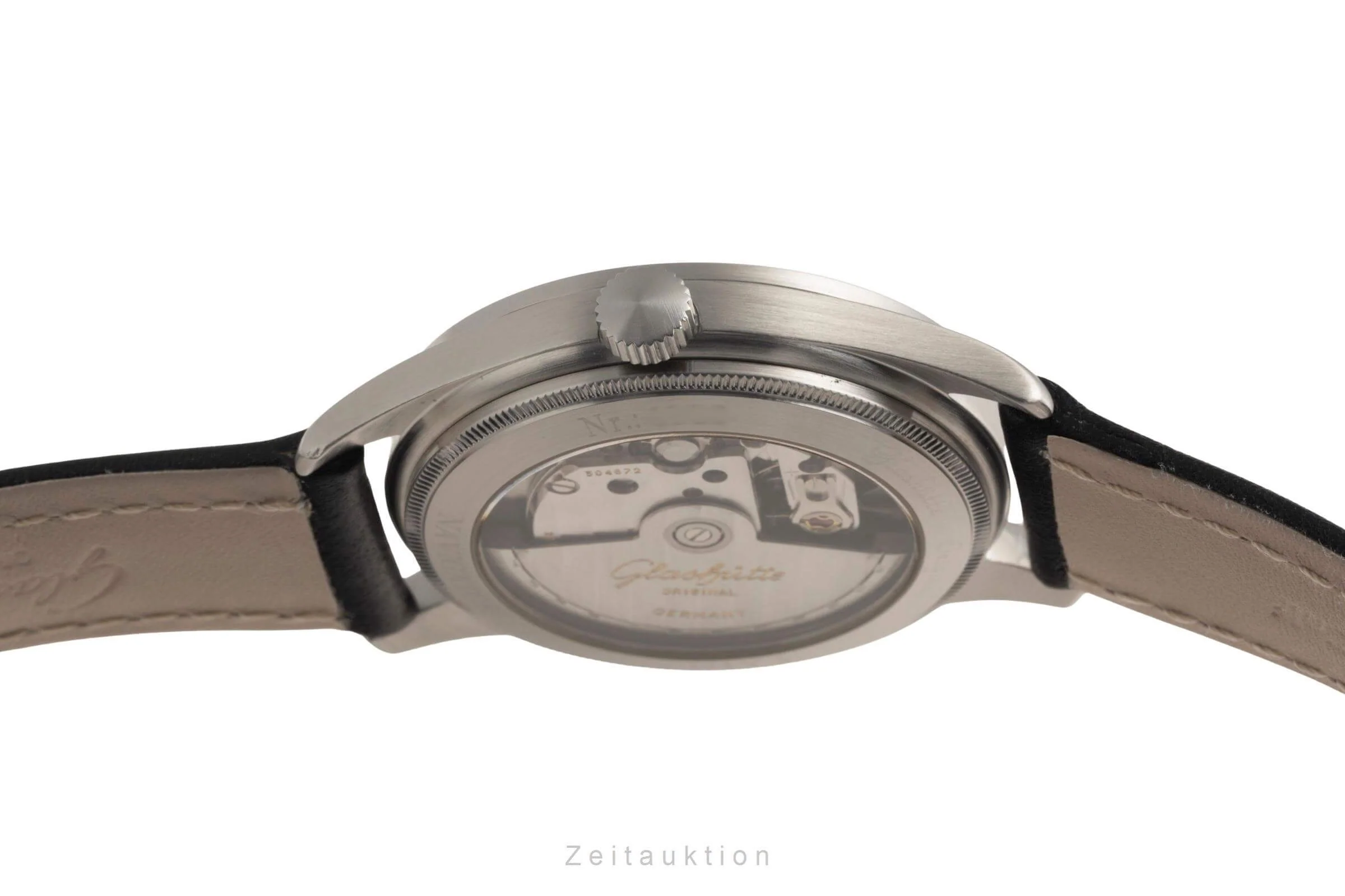 Glashütte Navigator steel automatic men's watch 10-33-07-07-04   [2501092] - Image 11