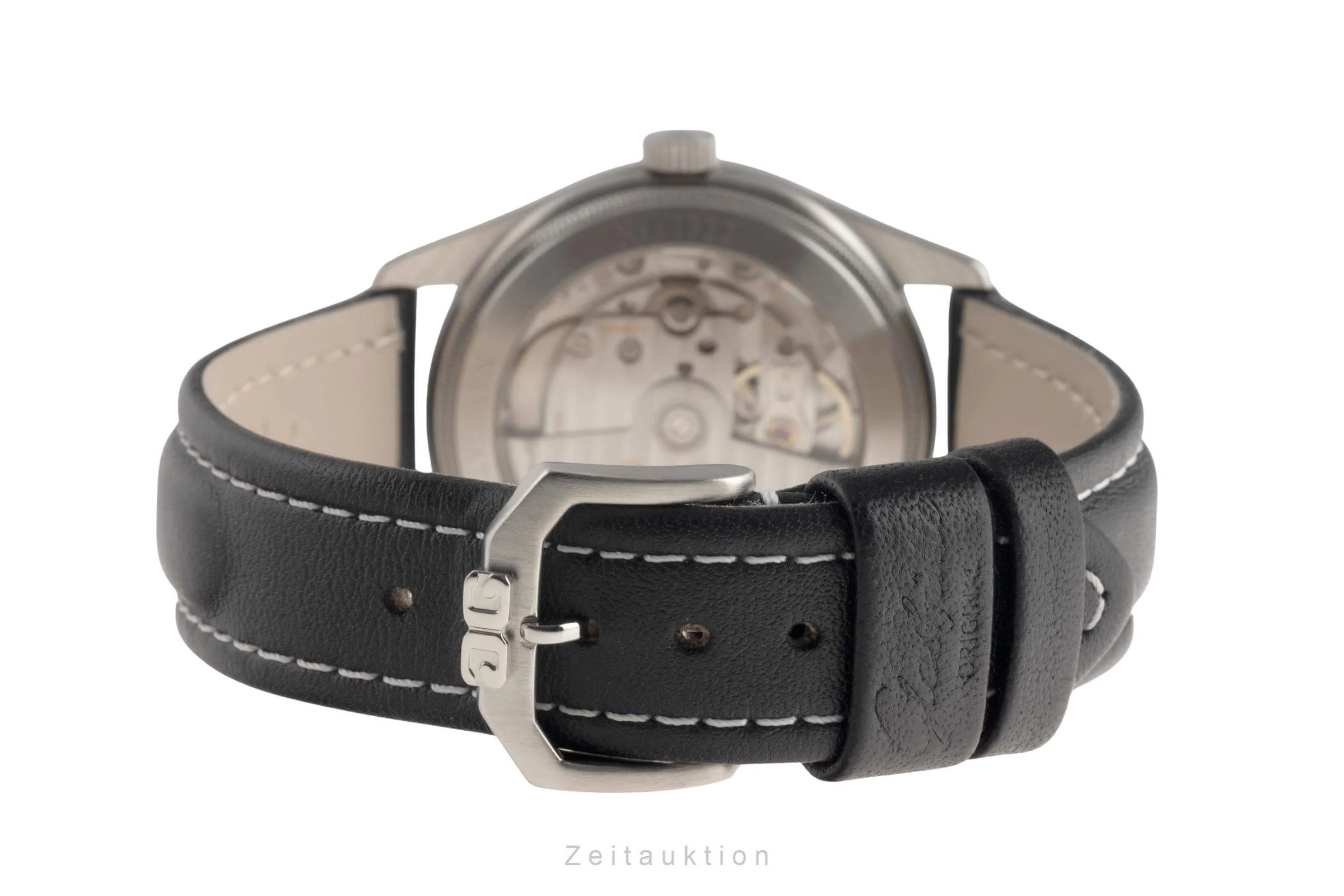 Glashütte Navigator steel automatic men's watch 10-33-07-07-04   [2501092] - Image 12