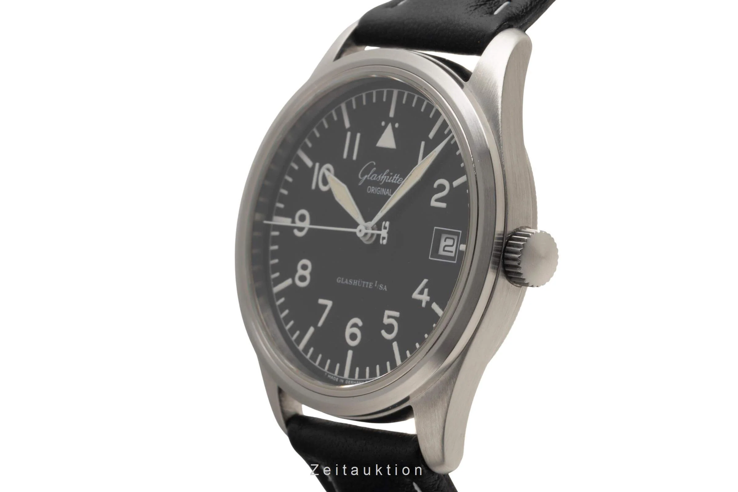 Glashütte Navigator steel automatic men's watch 10-33-07-07-04   [2501092] - Image 7