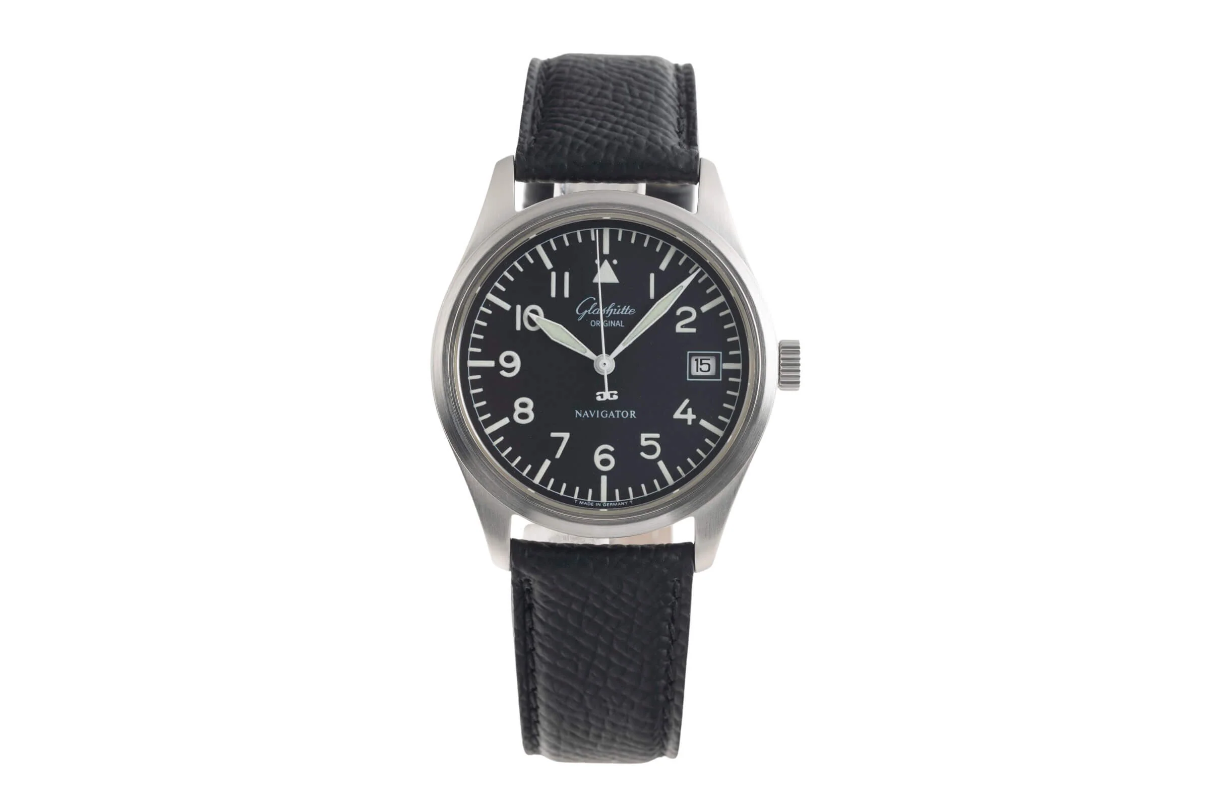Glashütte Navigator steel automatic men's watch 10-33-07-07-04  [2501617] - Image 5