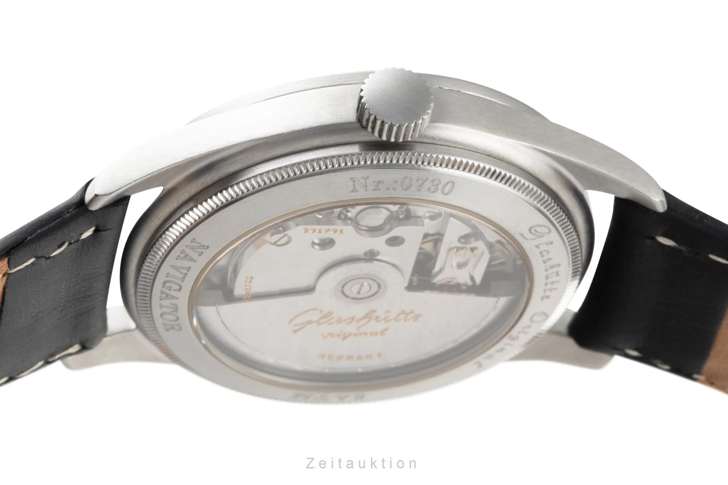 Glashütte Navigator steel automatic men's watch 1103307074  [2303283] - Image 10