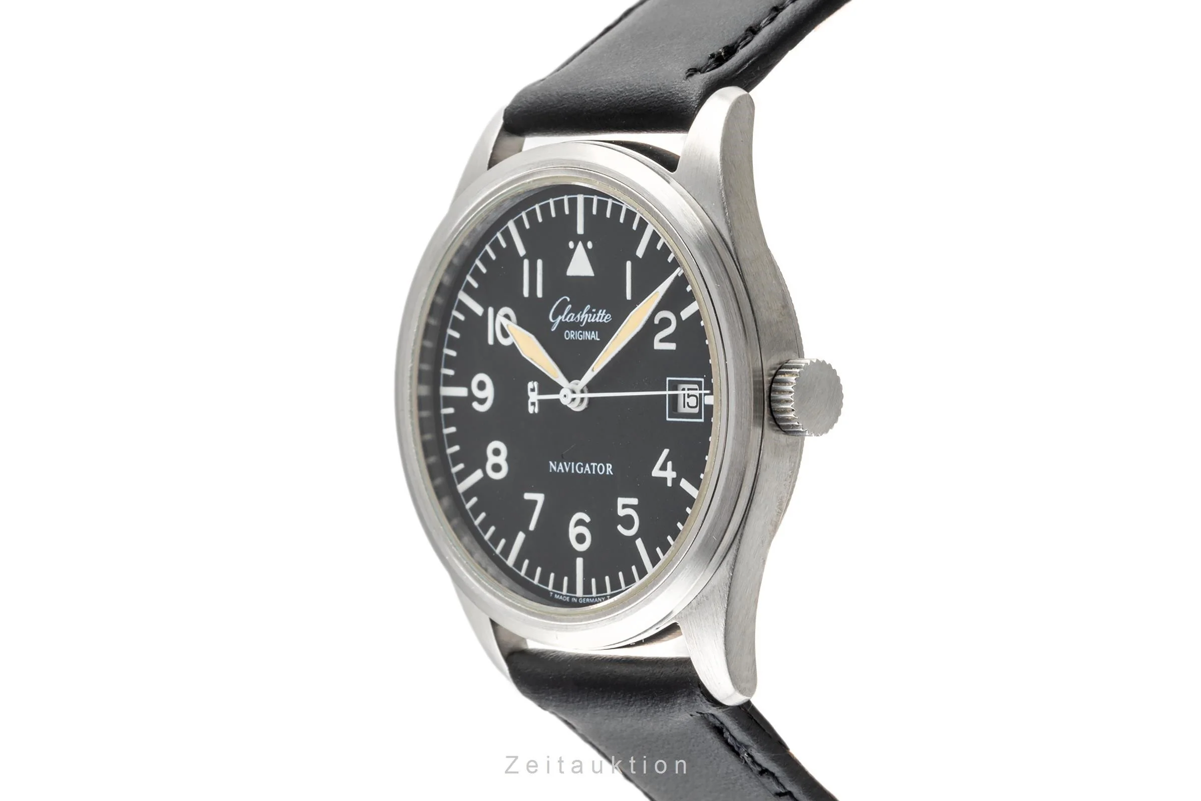 Glashütte Navigator steel automatic men's watch 1103307074  [2303283] - Image 7
