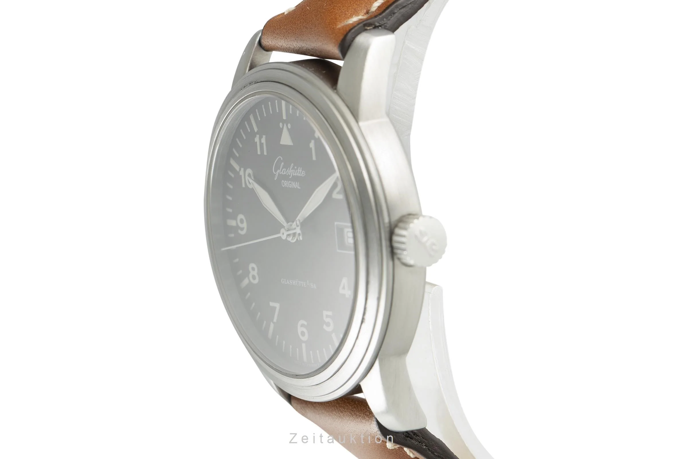 Glashütte Navigator steel automatic men's watch 39-11-07-07-04   [2108176] - Image 6