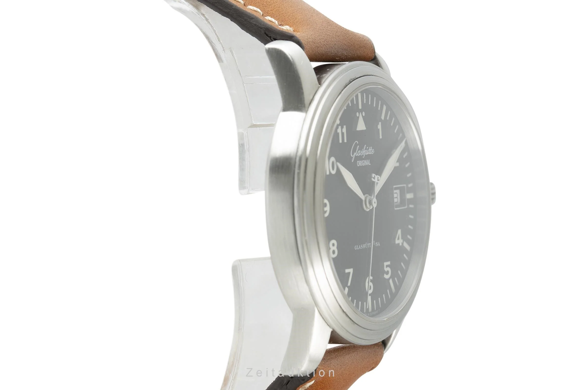 Glashütte Navigator steel automatic men's watch 39-11-07-07-04   [2108176] - Image 7
