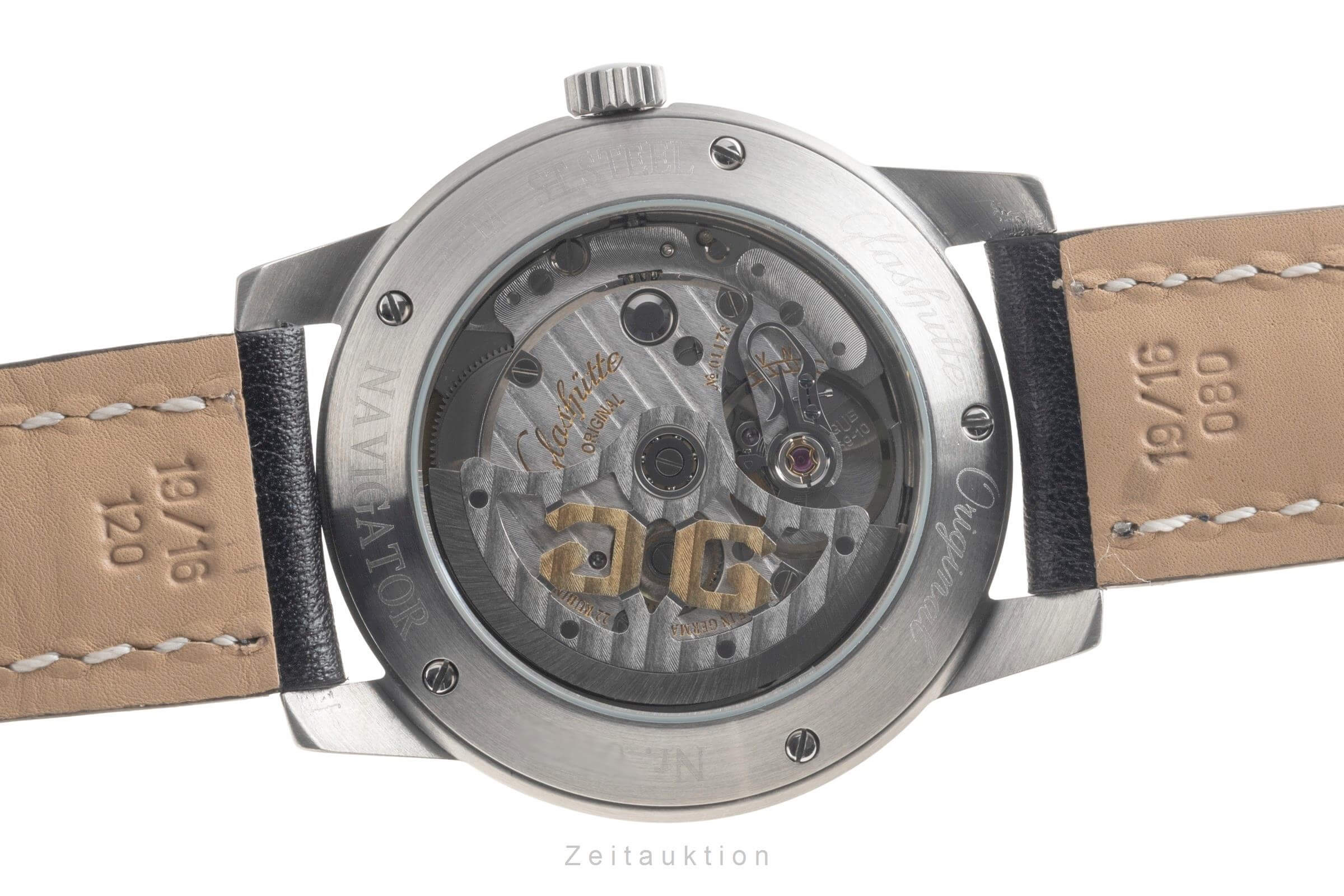 Glashütte Navigator steel automatic men's watch 39-42-07-02-04  [2501730] - Image 10