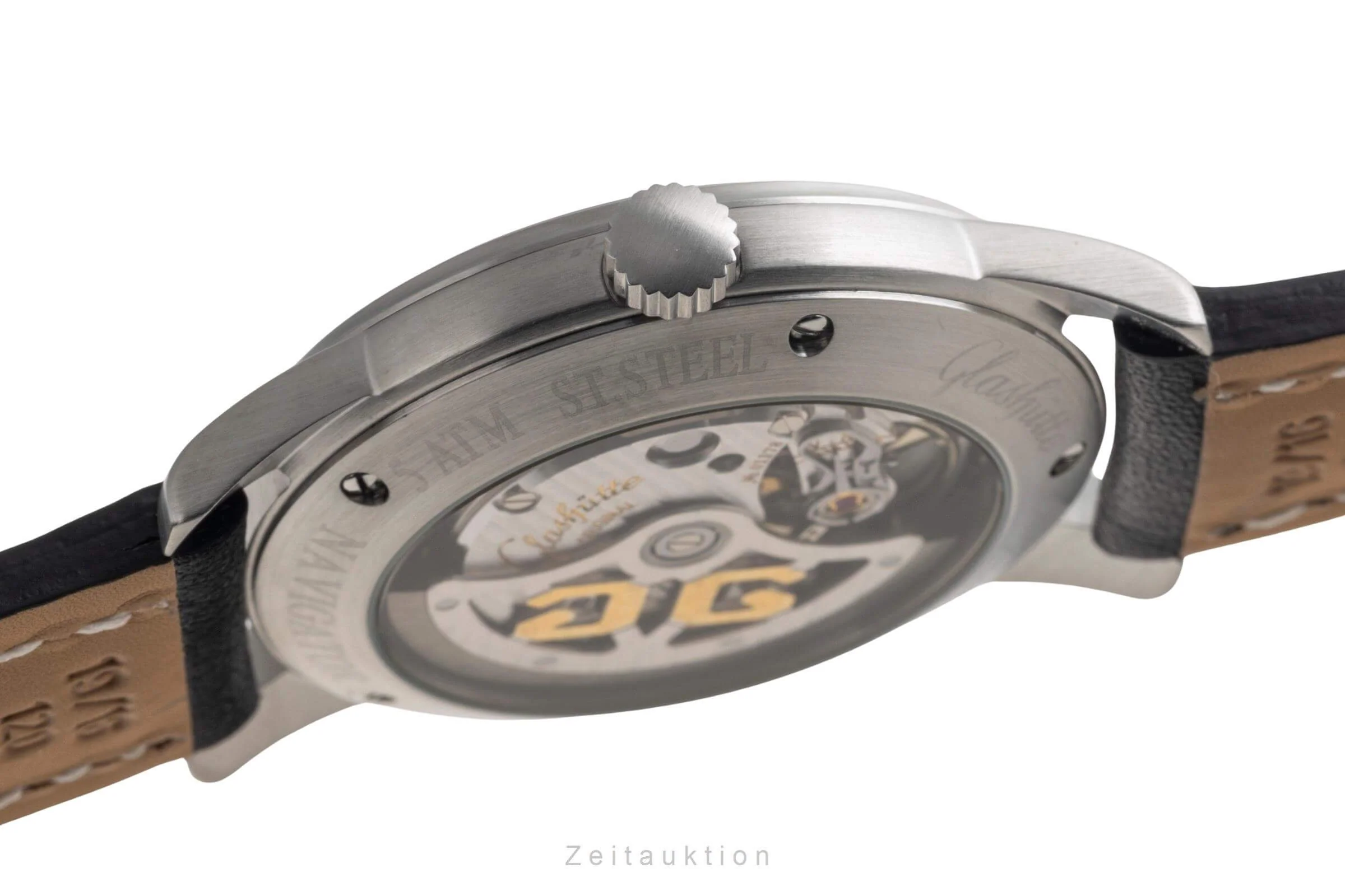 Glashütte Navigator steel automatic men's watch 39-42-07-02-04  [2501730] - Image 11