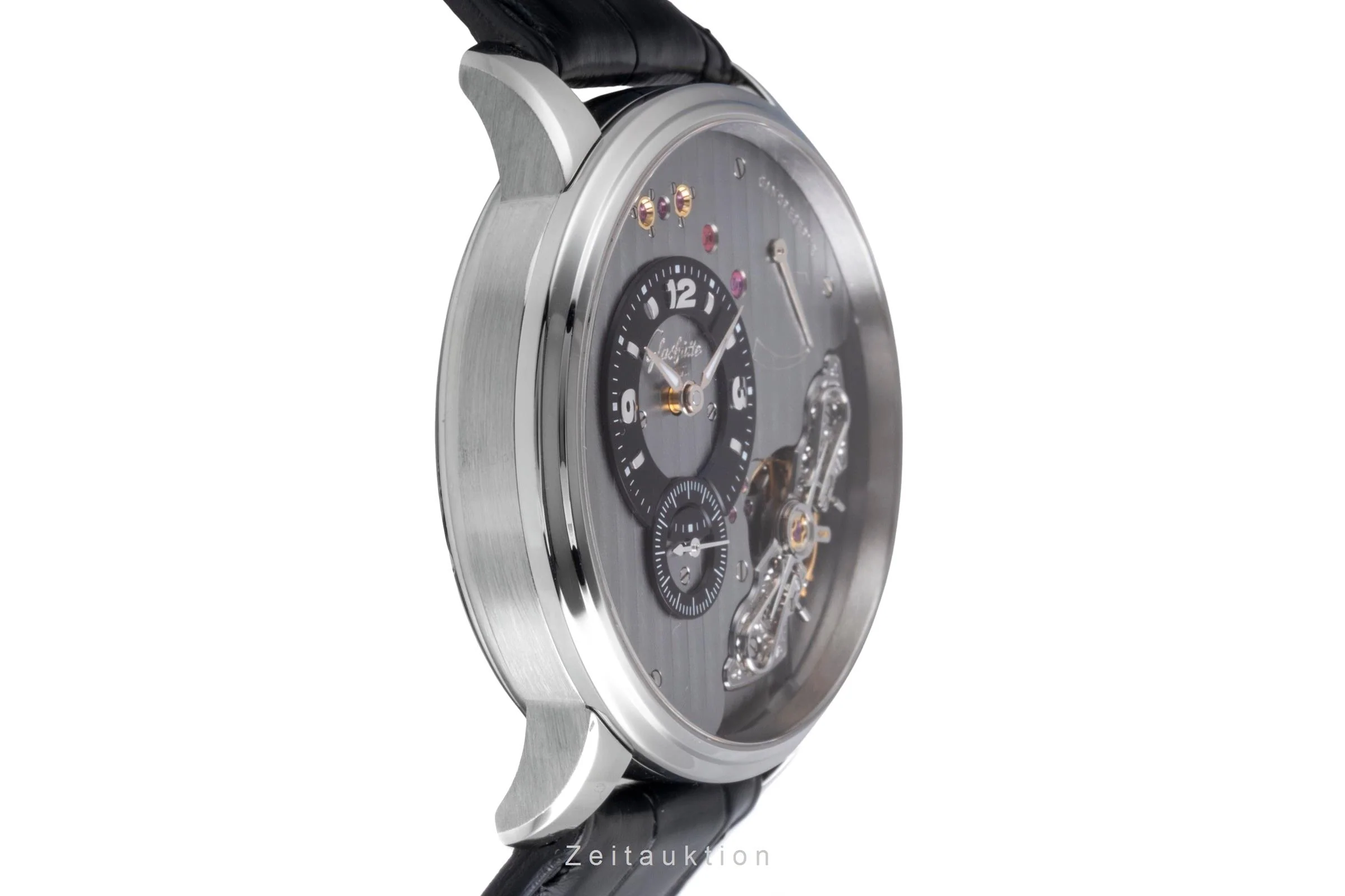 Glashütte PanoInverse XL steel manual winding men's watch 1-66-06-04-22-05  [2600159] - Image 8